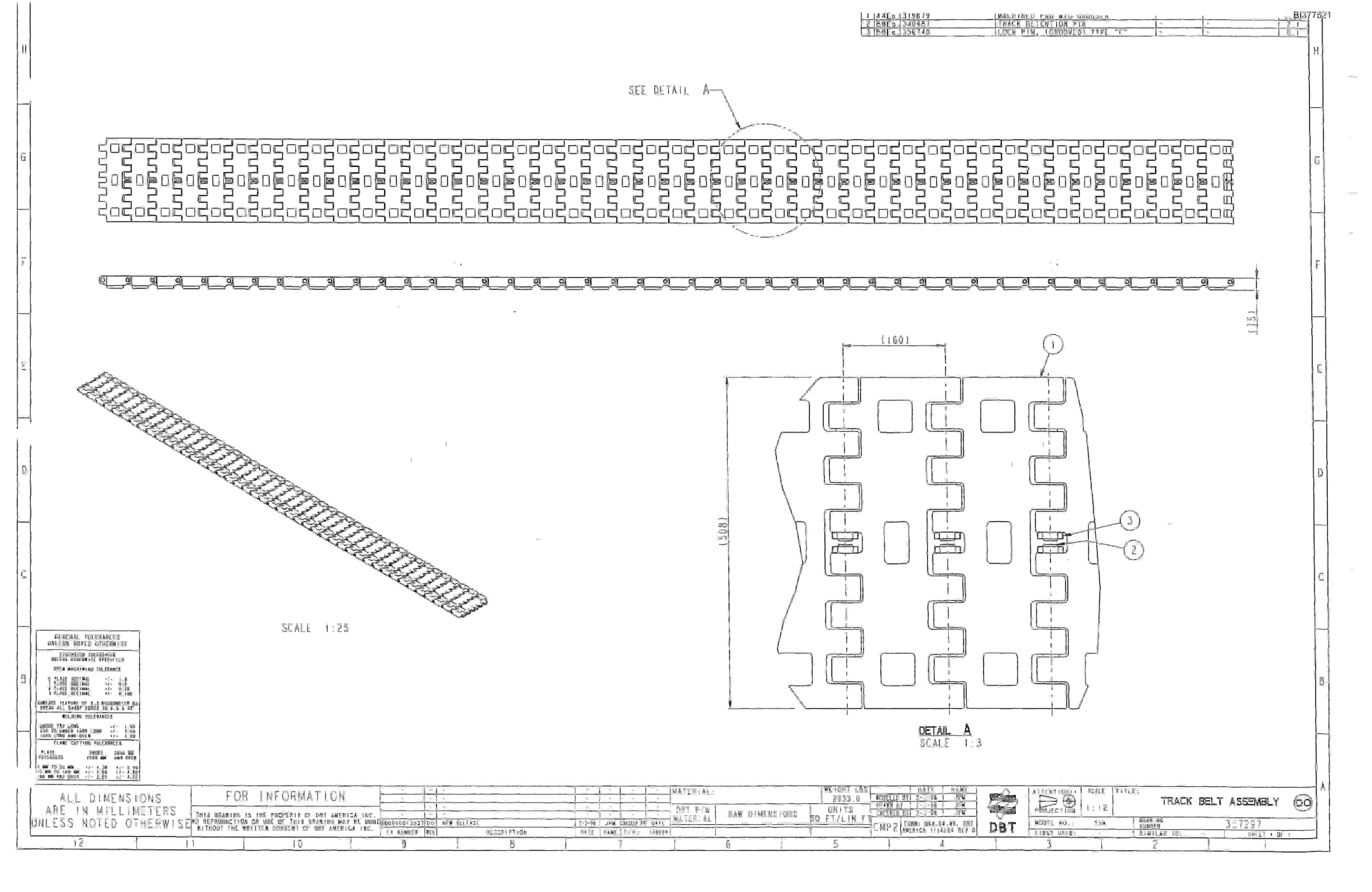 Bucyrus 25M2 Miner Parts Catalog BI377521-2