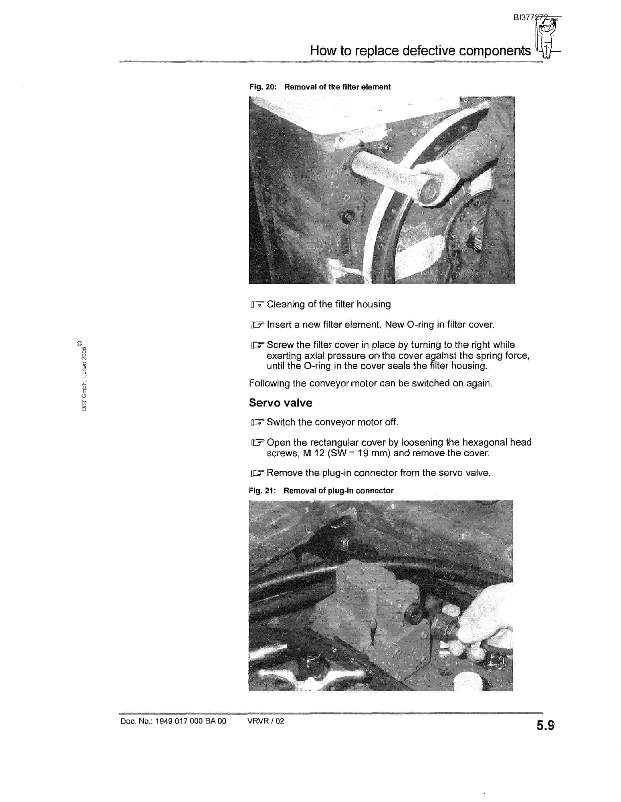 Bucyrus 280K, 420K, 630K Technical Manual BI377272-3