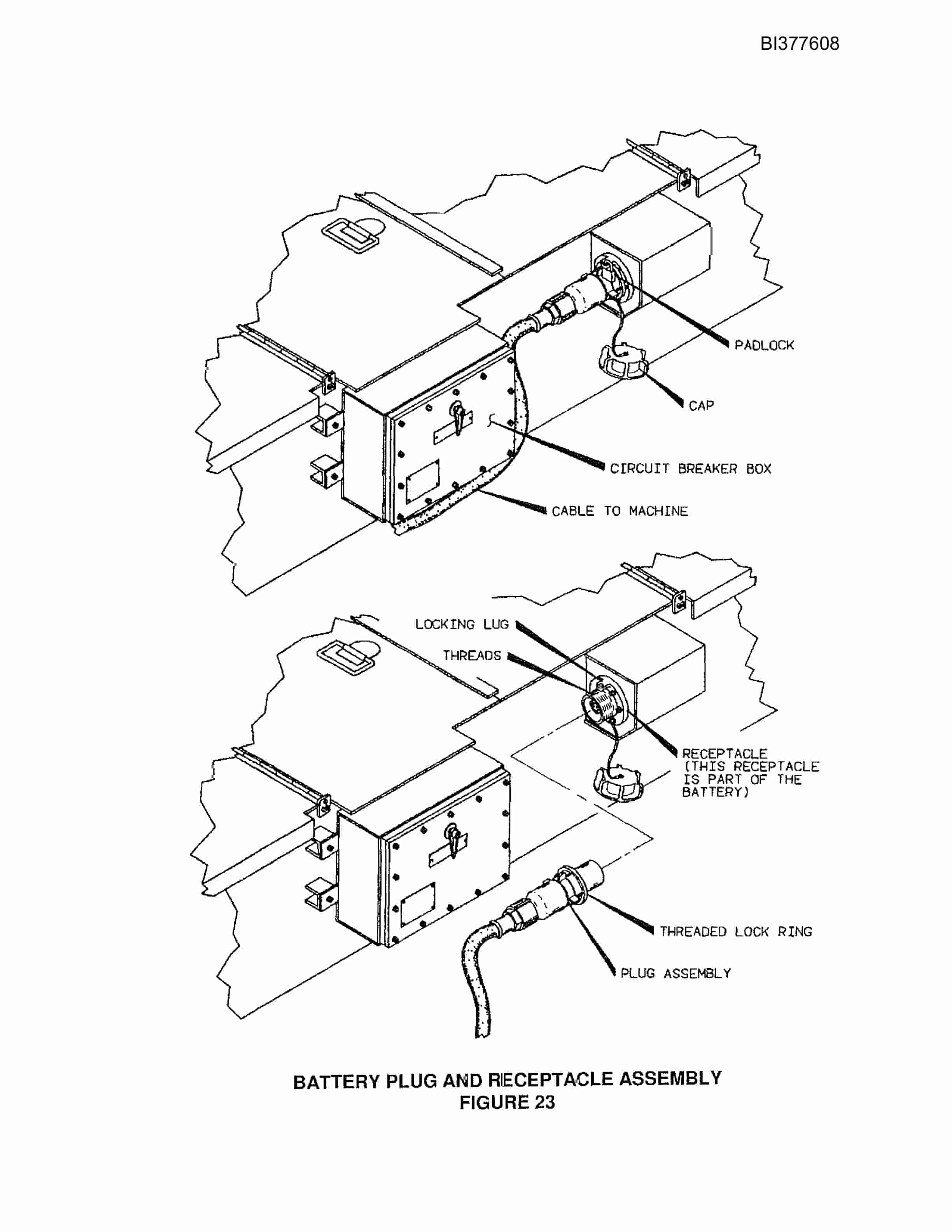 Bucyrus 2810-2P Miner Technical Manual BI377608-4