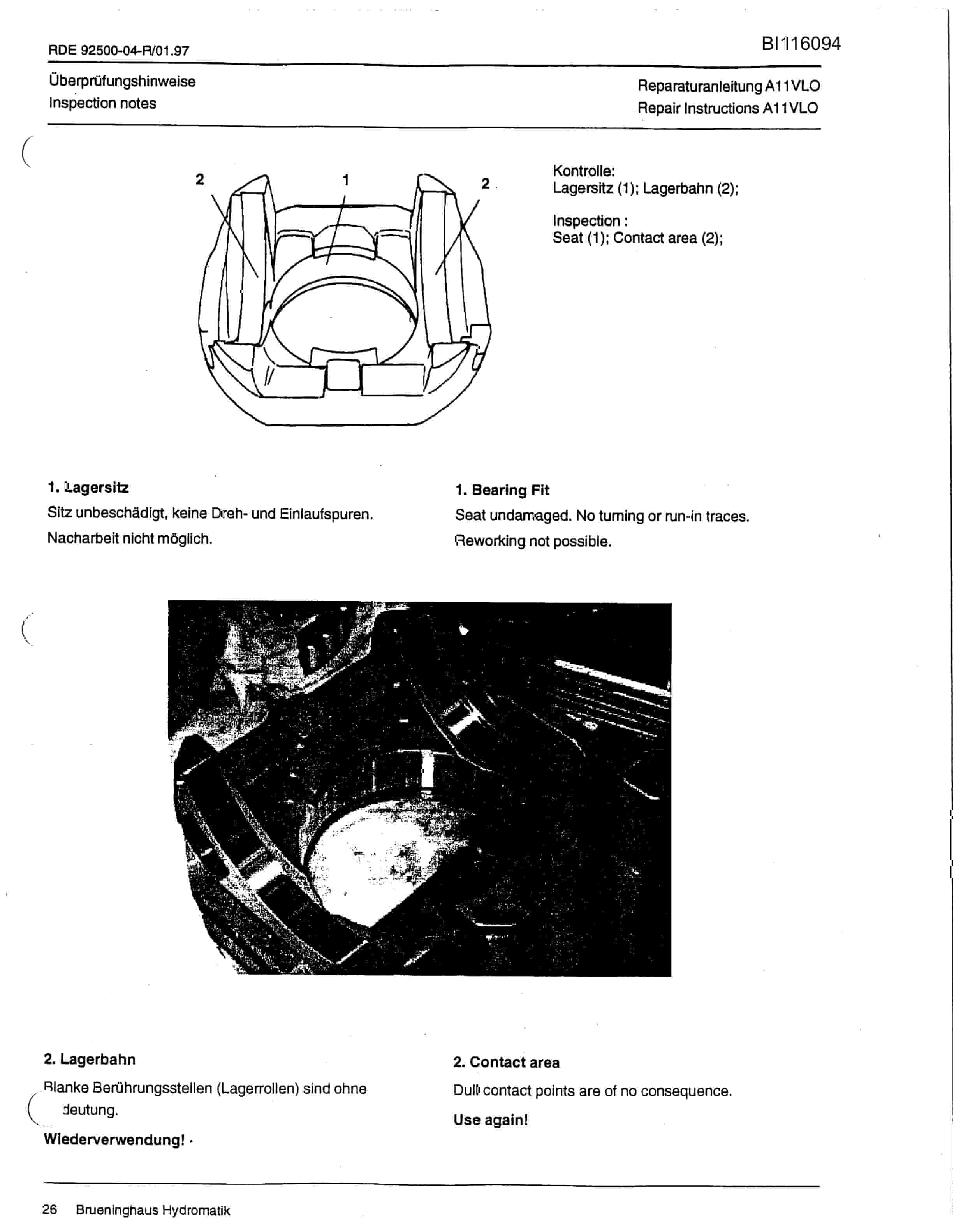 Bucyrus 300, 400 Hydra-Trac Self Contained Hydraulic Track Drill Technical Manual BI116094-3