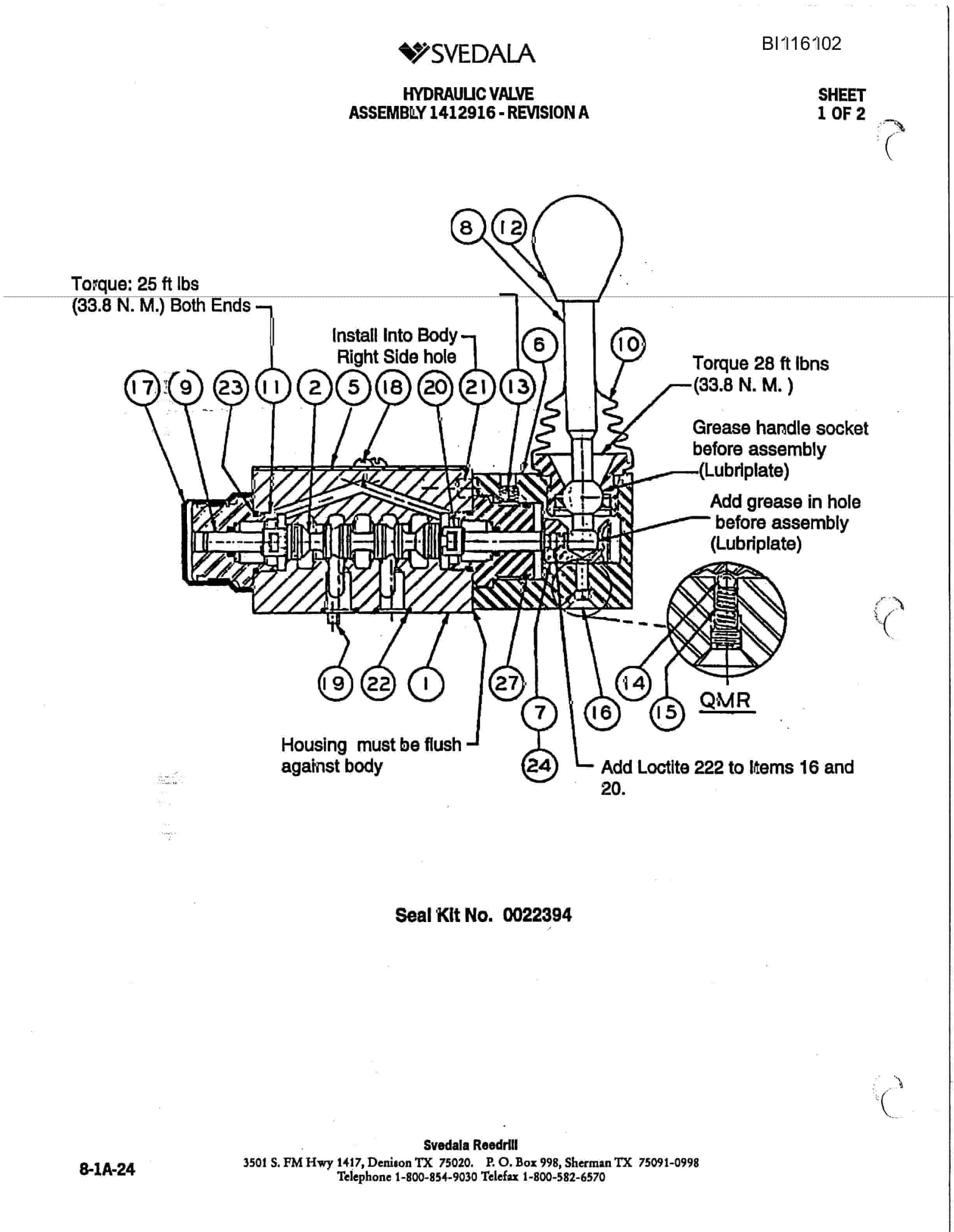 Bucyrus 300 Hydra-Trac Hydraulic Track Drill Parts Catalog BI116102-4