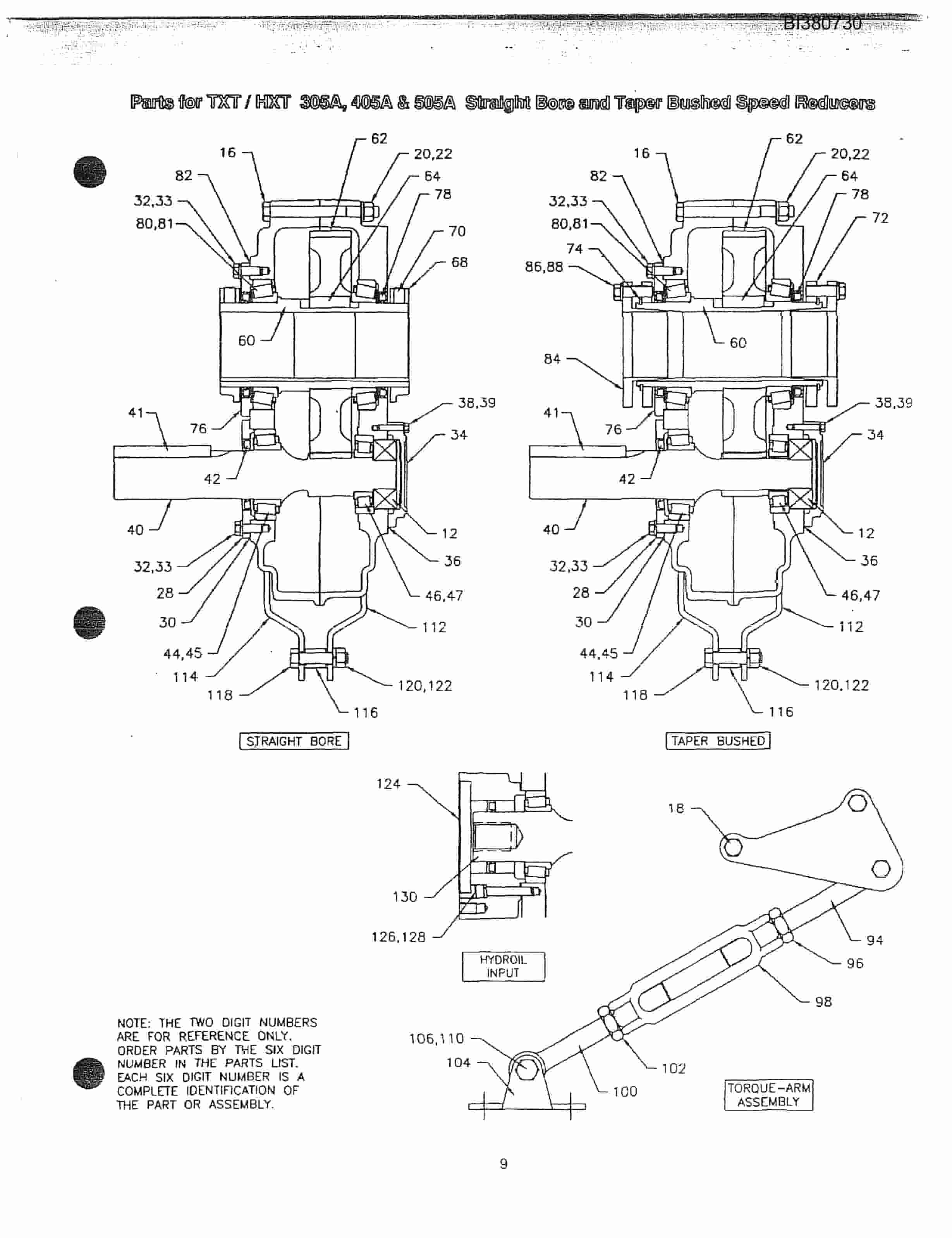 Bucyrus 30in N.P.R Stacker Parts Catalog BI380730-5