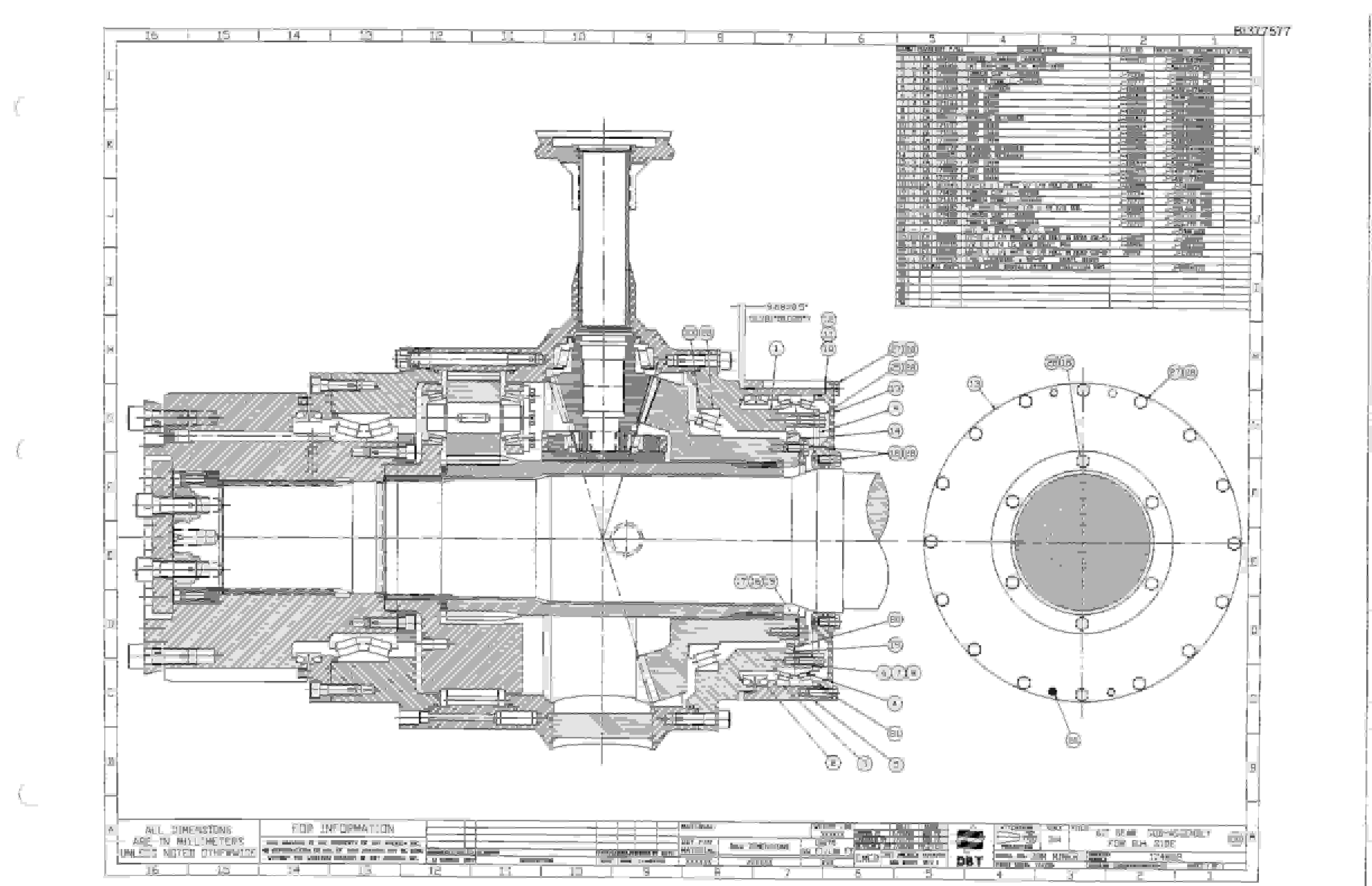 Bucyrus 30M-3L Miner Parts Catalog BI377577-4