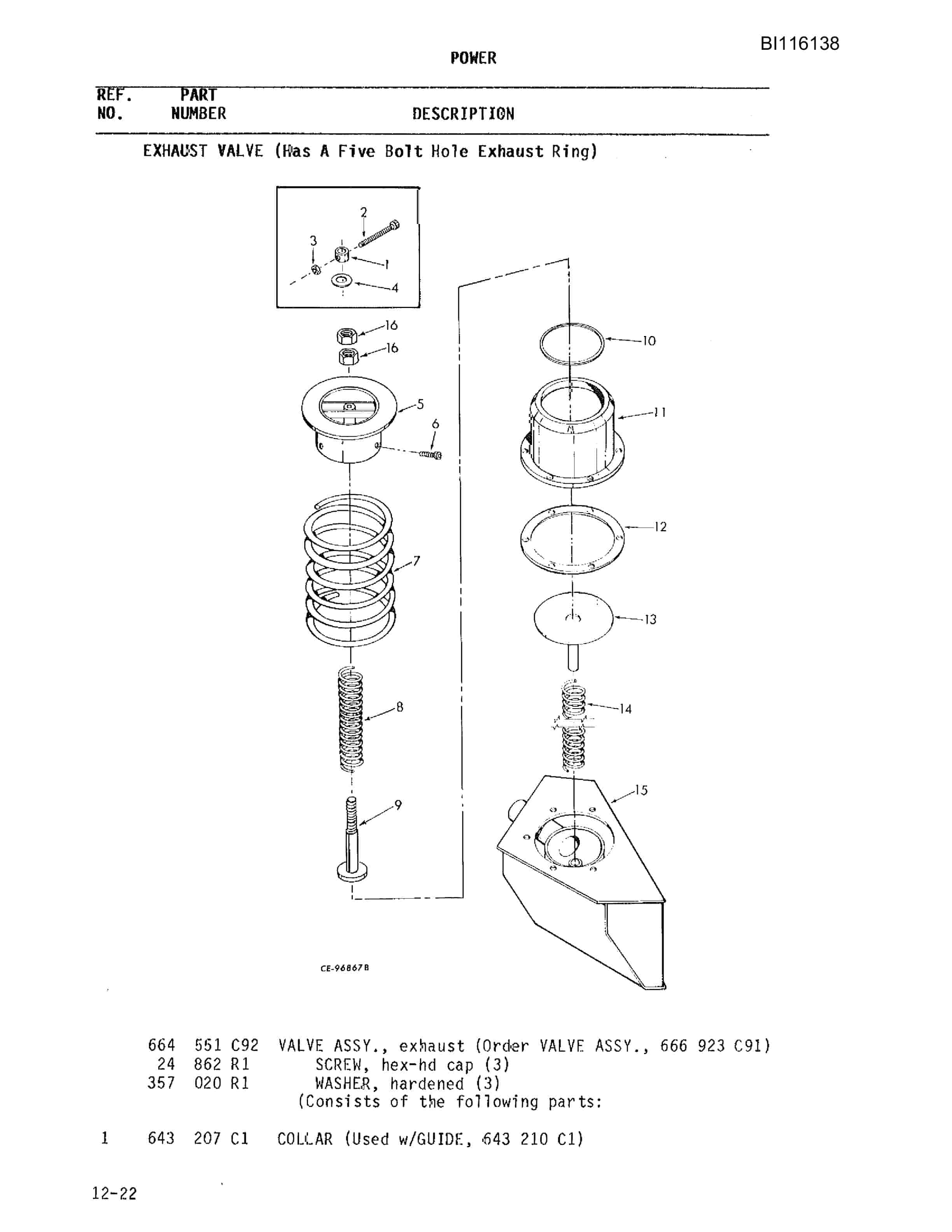 Bucyrus 350 Pay Hauler Parts Catalog BI116138-4