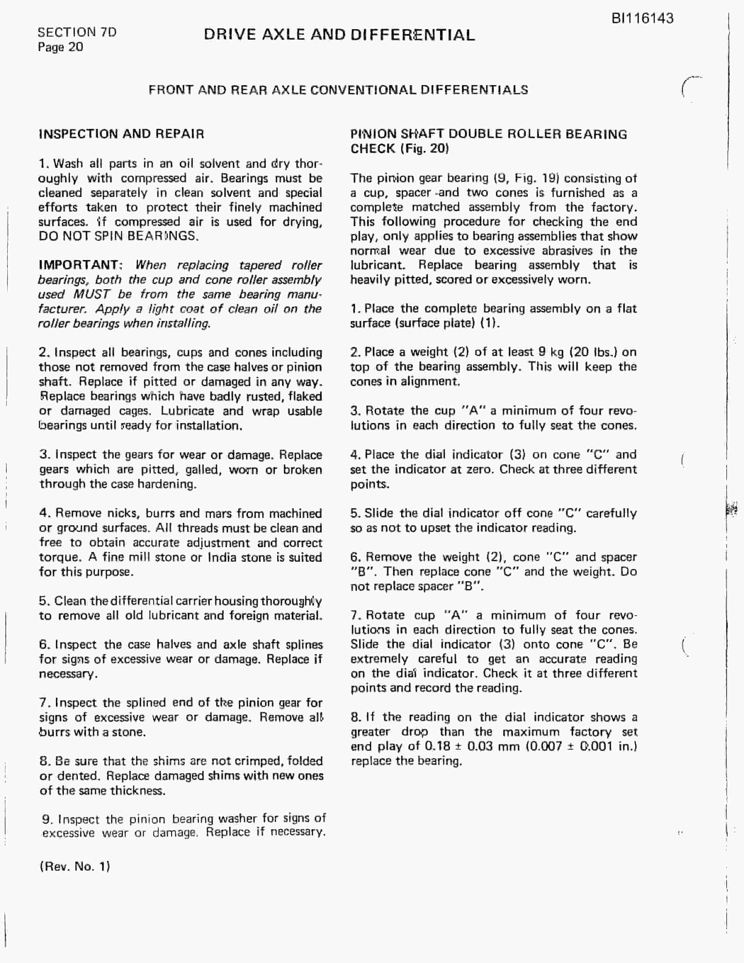 Bucyrus 350B-C Pay Hauler Off-Highway Truck Parts Catalog BI116143 2 Bucyrus 350B-C Pay Hauler Off-Highway Truck Parts Catalog BI116143 - Image 2