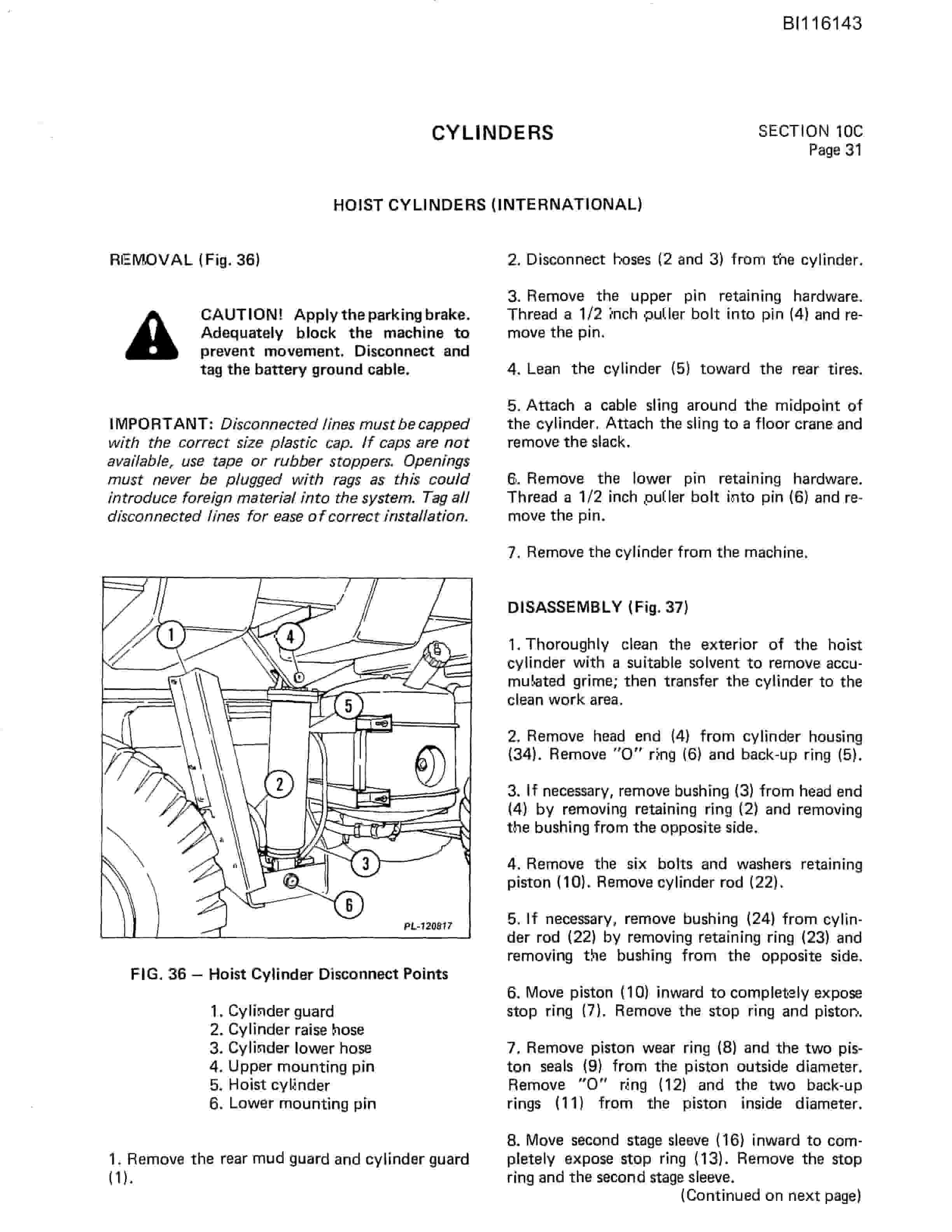 Bucyrus 350B-C Pay Hauler Off-Highway Truck Parts Catalog BI116143 5 Bucyrus 350B-C Pay Hauler Off-Highway Truck Parts Catalog BI116143 - Image 5