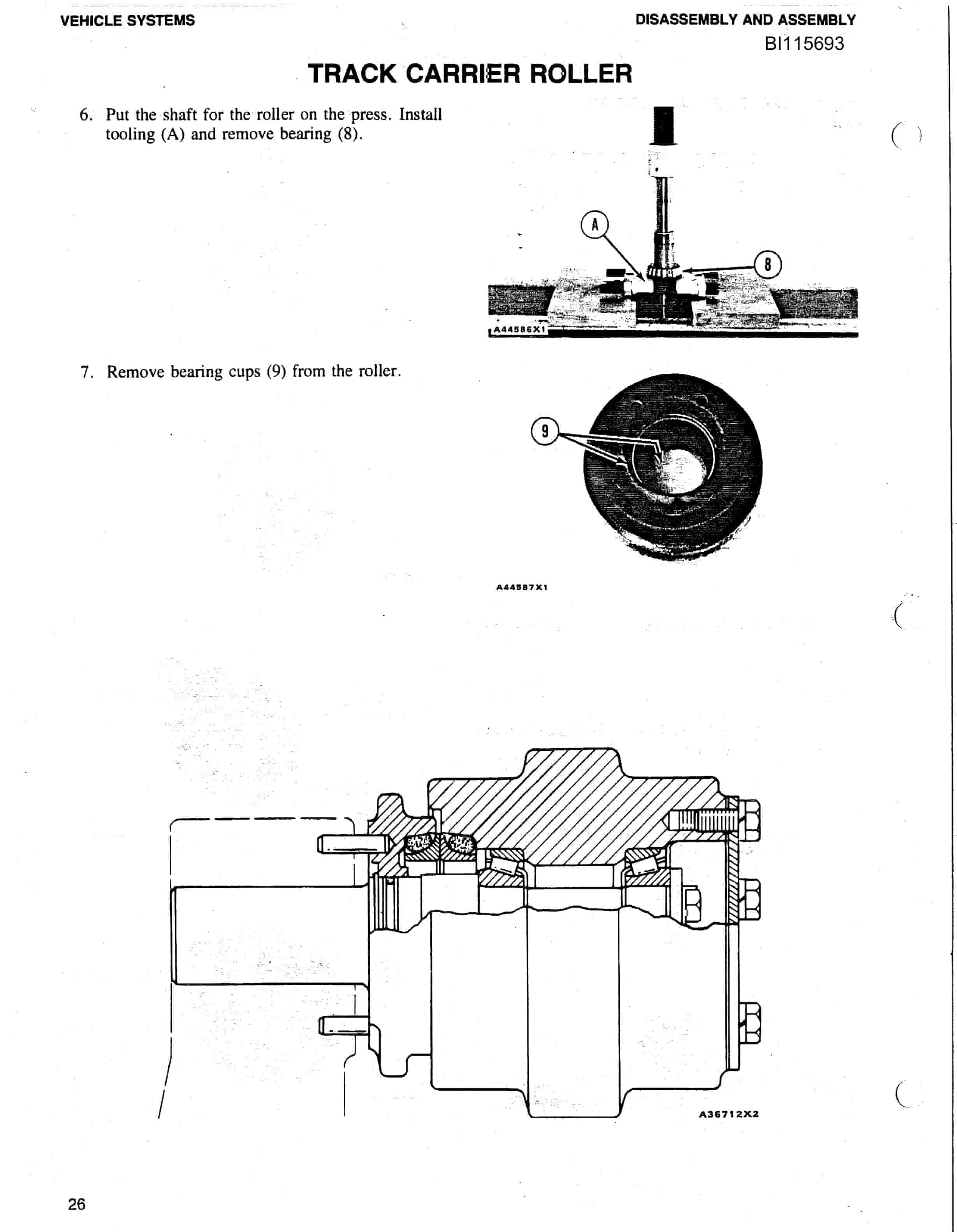 Bucyrus 35B Rotary Blasthole Drill Parts Catalog BI115693-3
