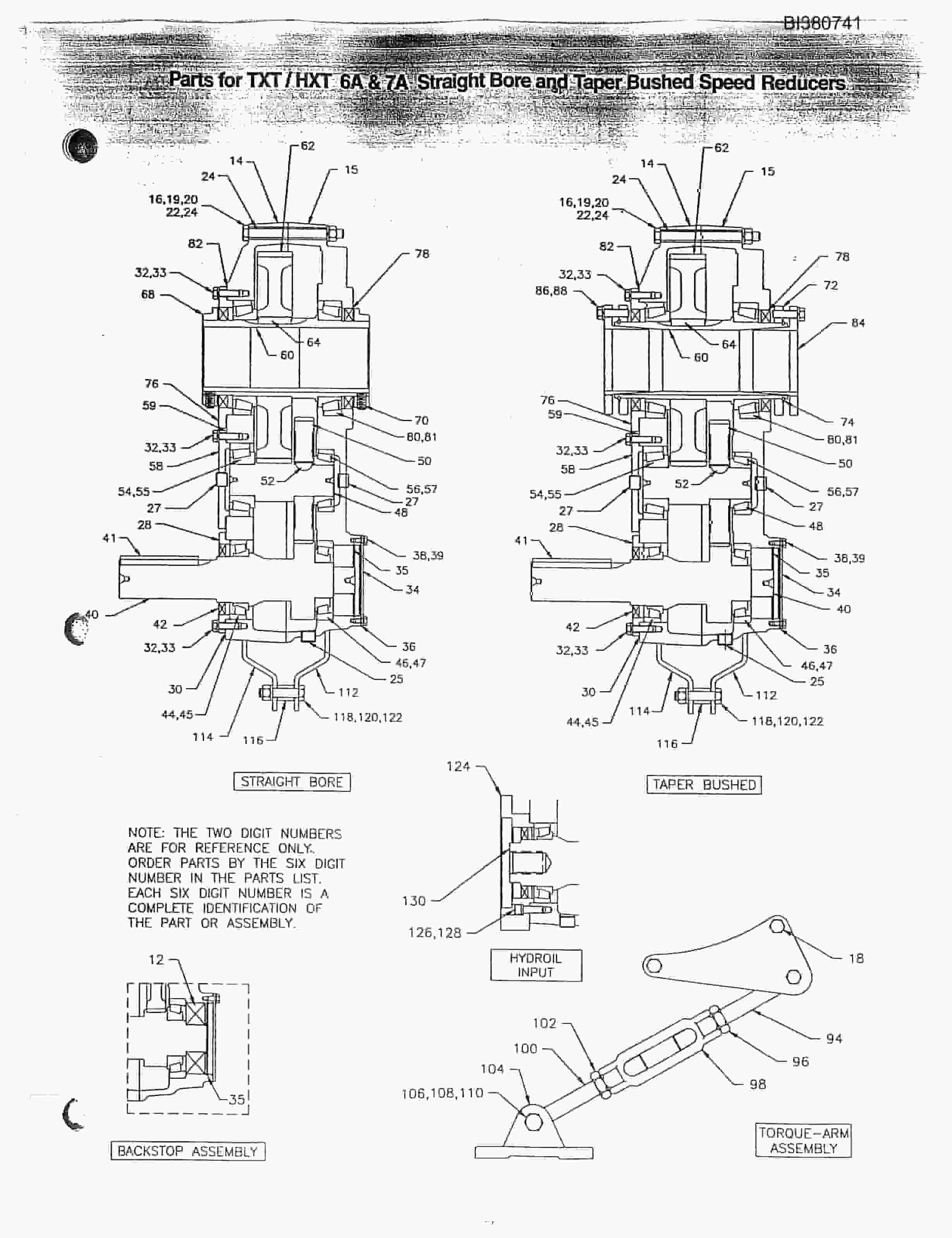 Bucyrus 36in Conveyor Parts Catalog BI380741-5