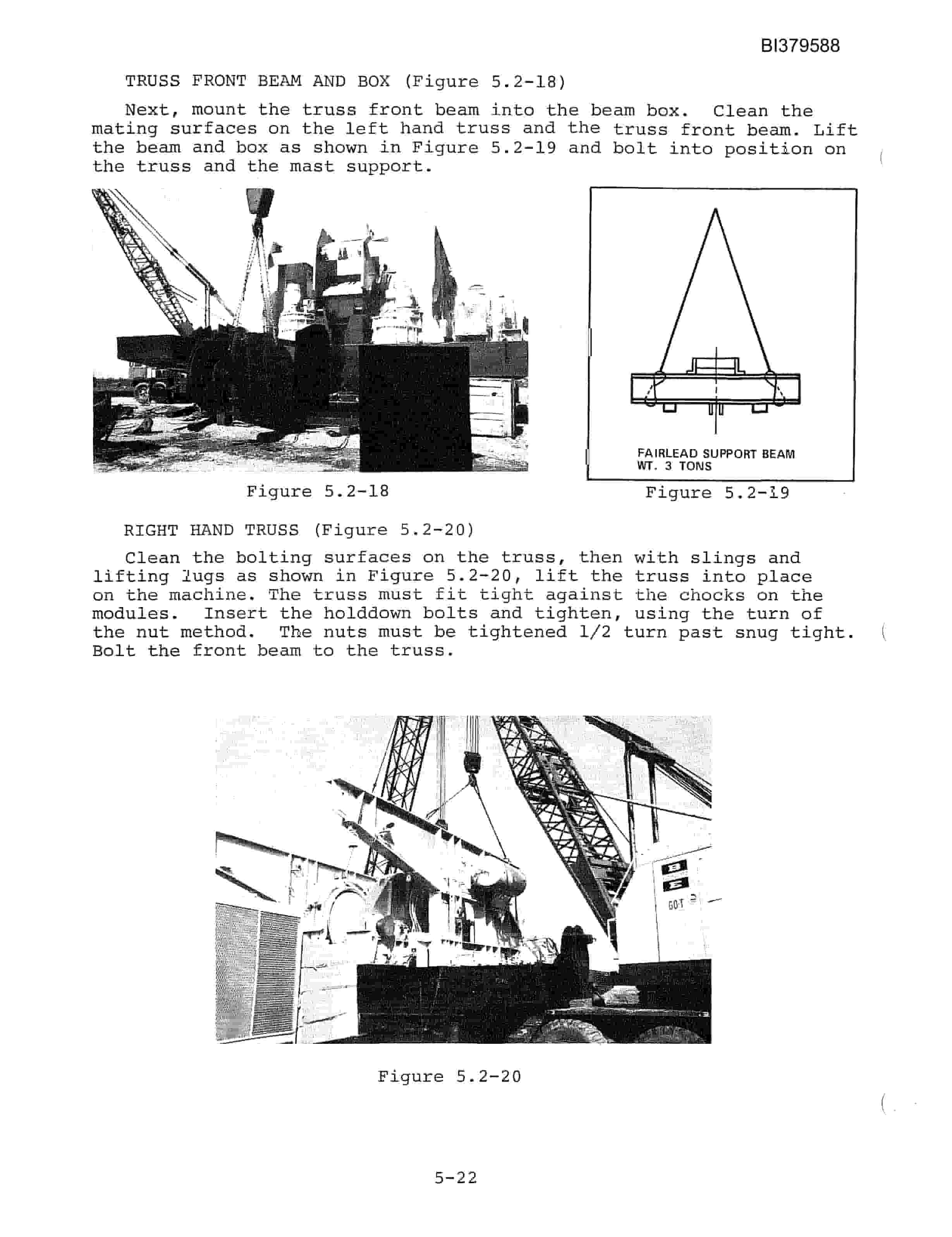 Bucyrus 380-W Walking Dragline Care, Maintenance And Operation Manual BI379588-5