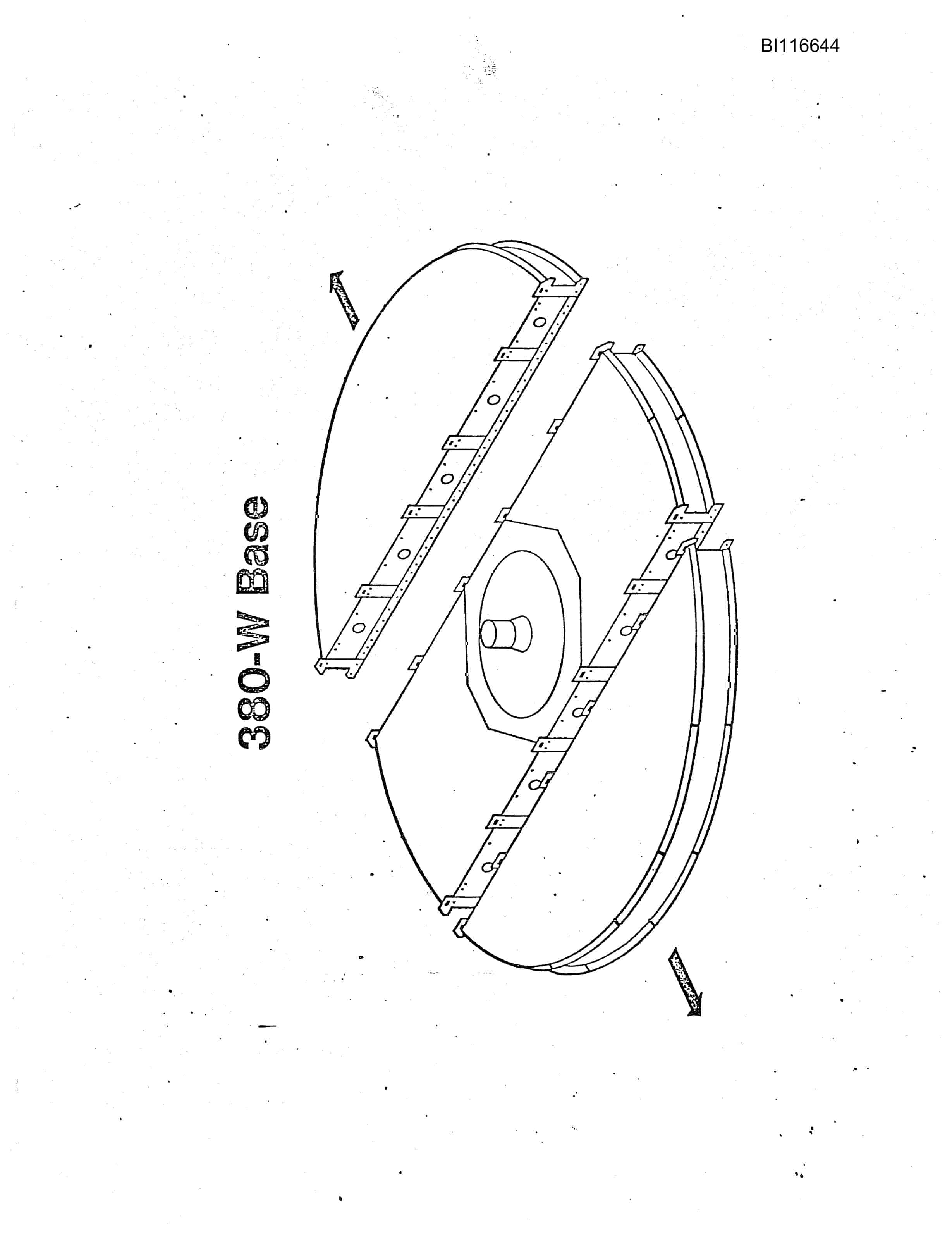 Bucyrus 380-W Walking Dragline Parts Catalog BI116644-3