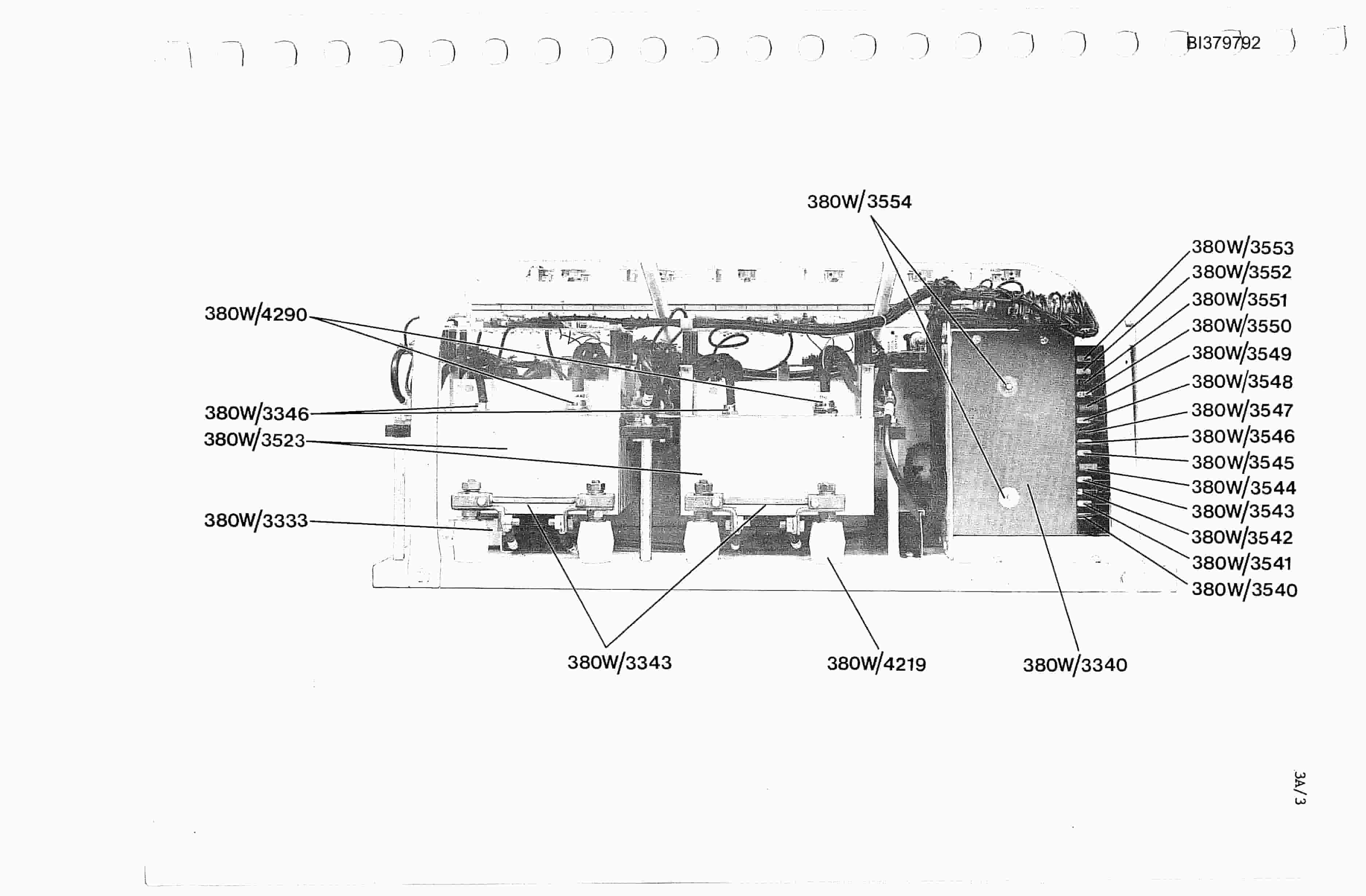 Bucyrus 380W Excavator Spare Parts Catalog BI379792-2