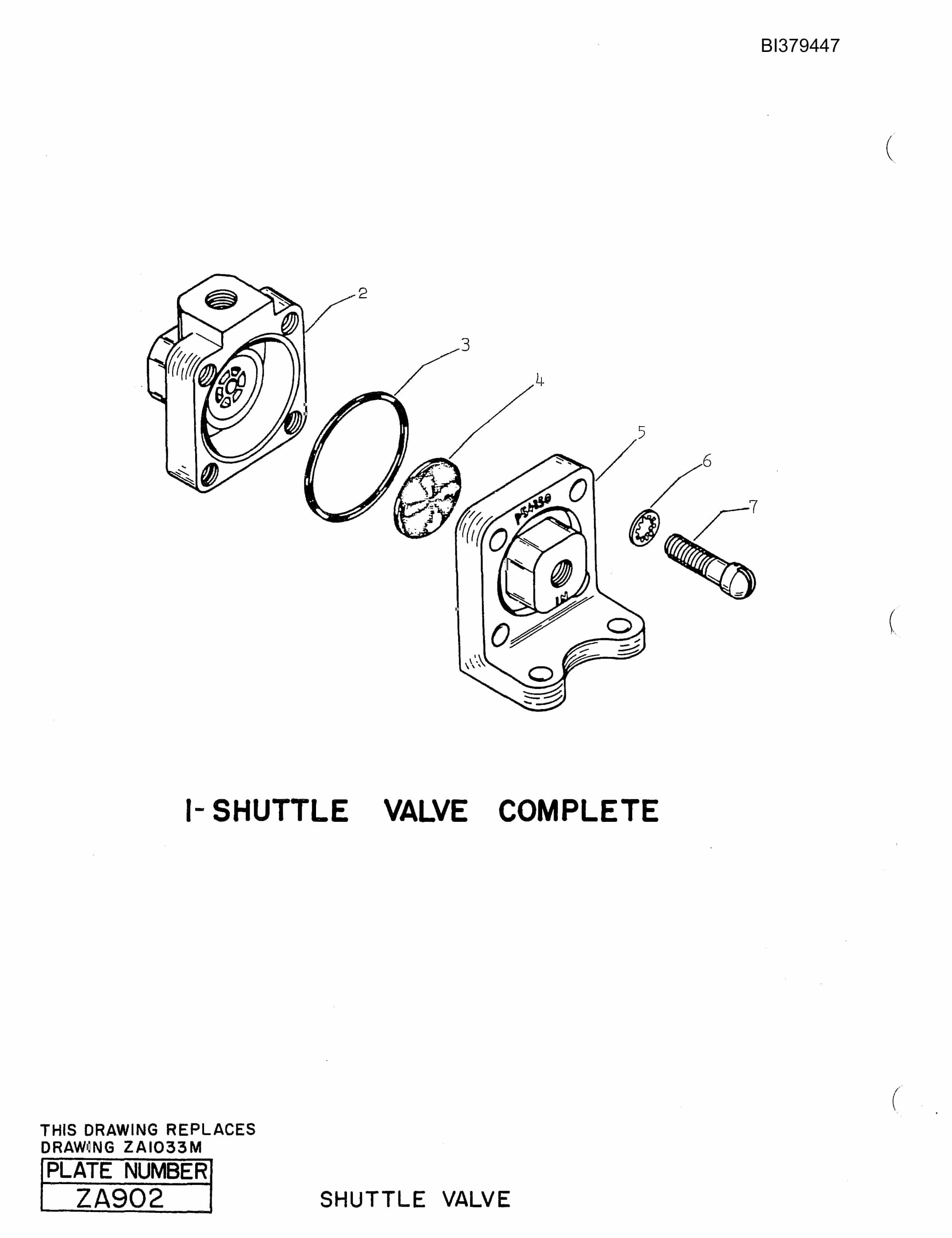 Bucyrus 40-R Drill Parts Catalog BI379447-4