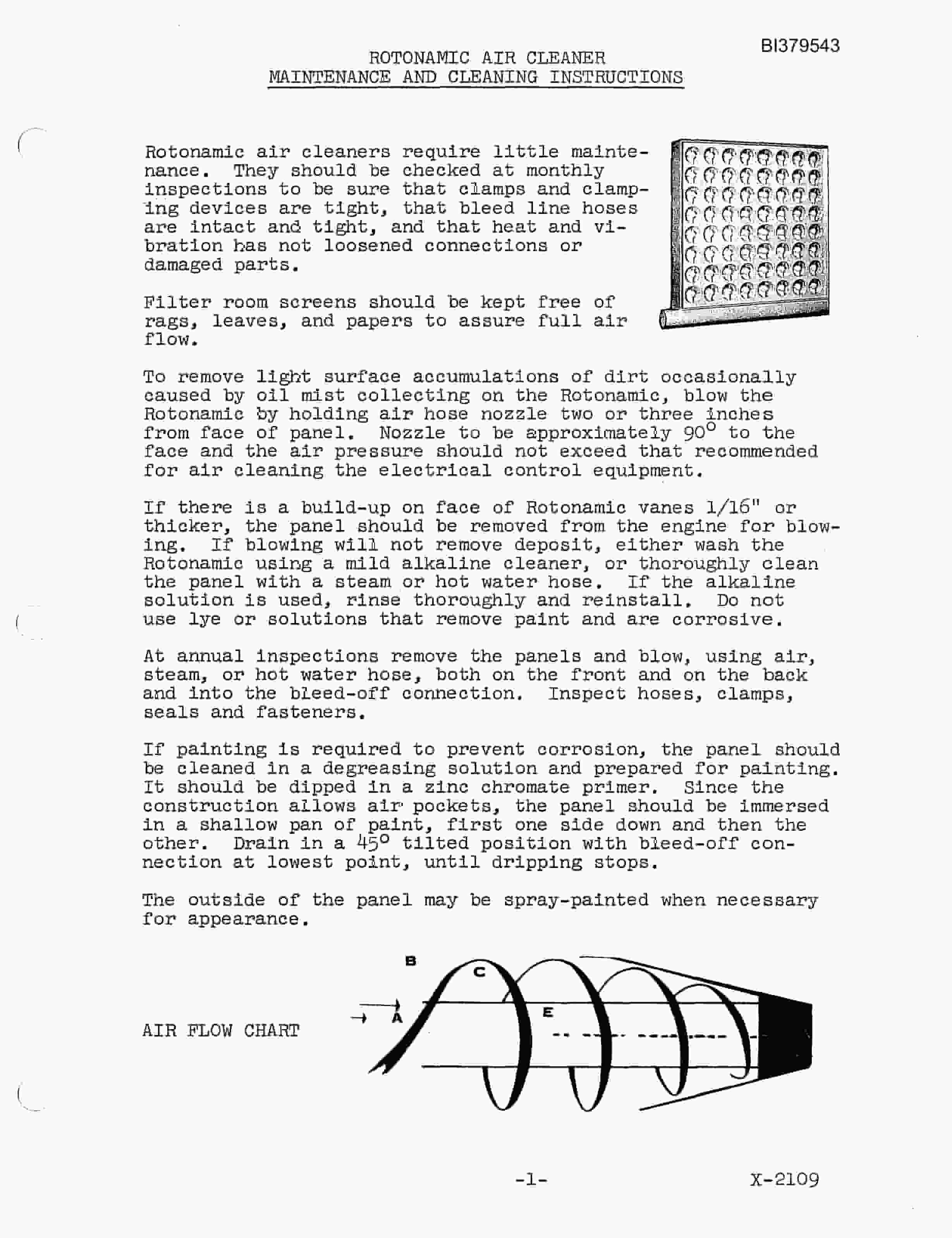 Bucyrus 40-R Rotary Drill Instruction Manual BI379543-3