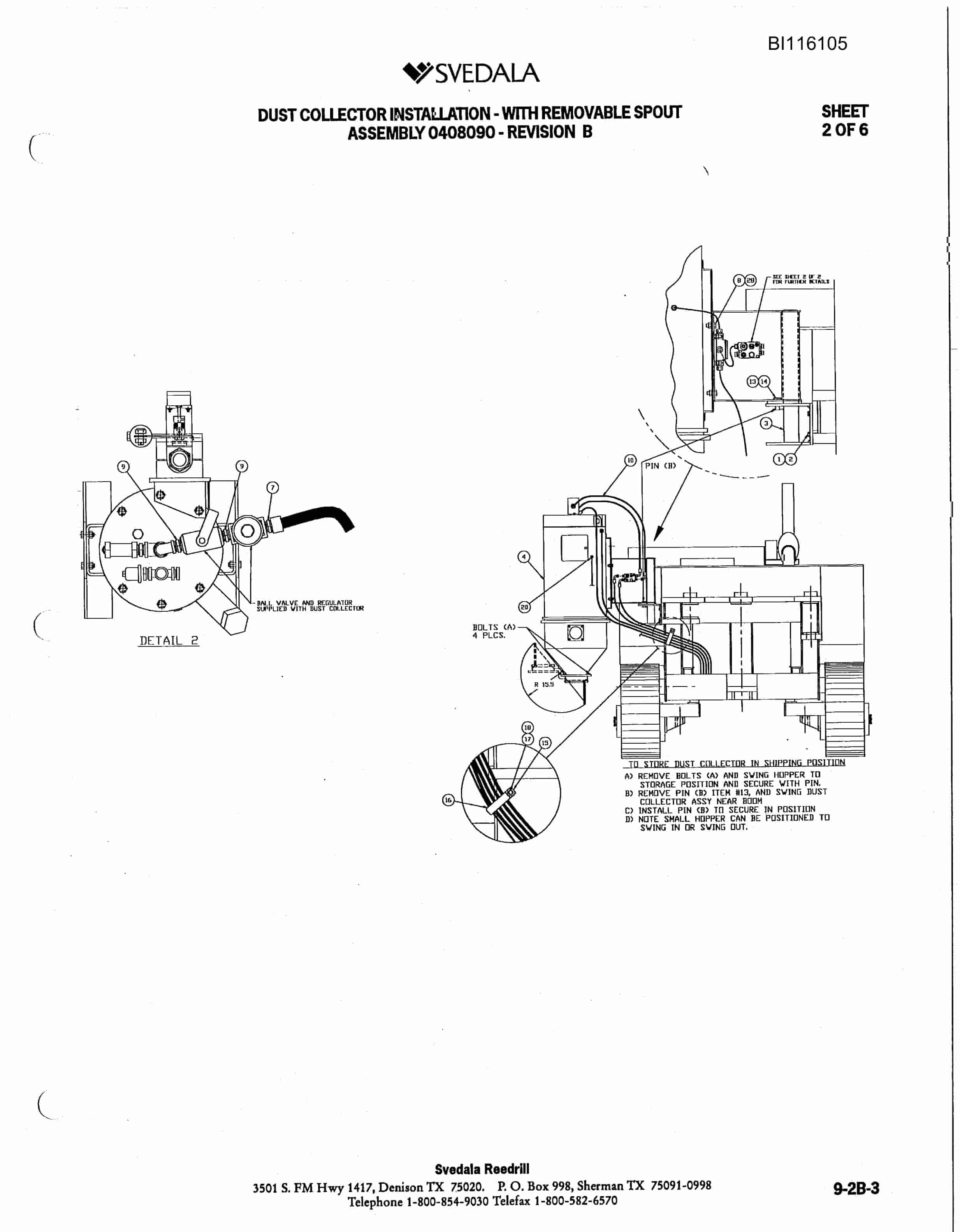 Bucyrus 400 Hydra-Trac Hydraulic Track Drill Parts Catalog BI116105-3