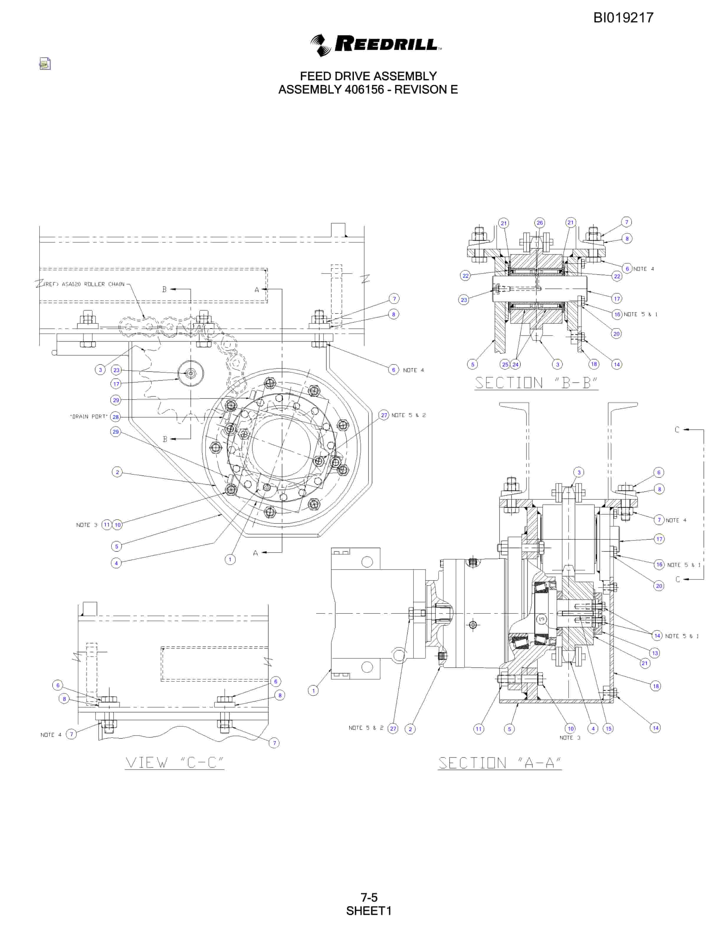 Bucyrus 402 Hydra-Trac Parts Catalog BI019217-2
