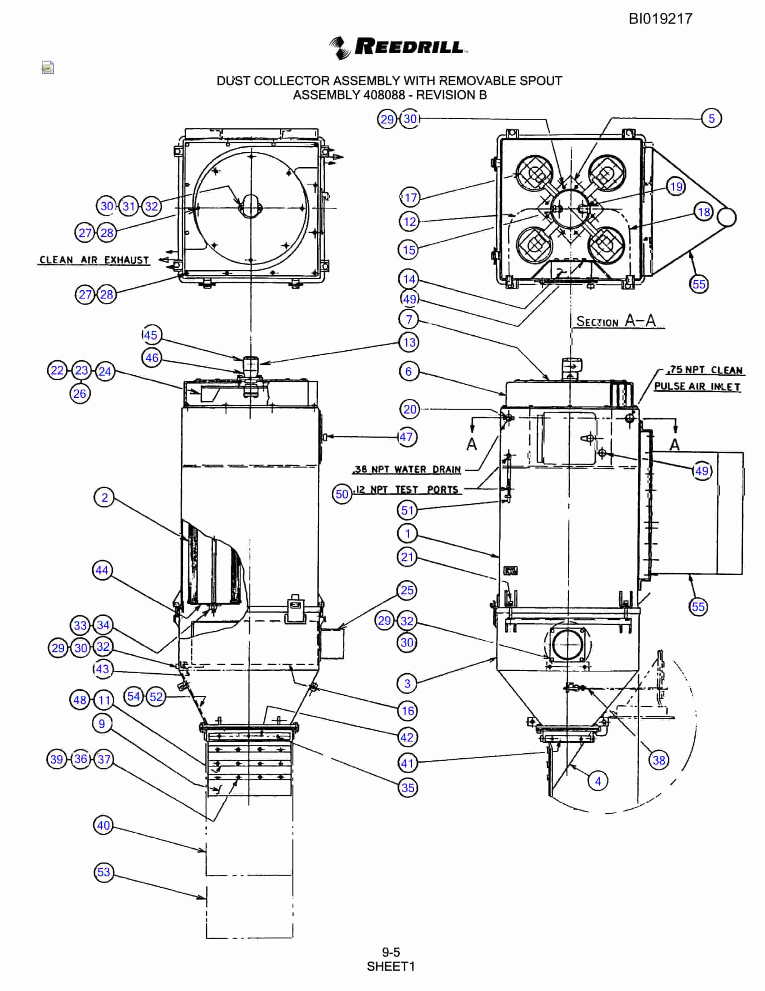 Bucyrus 402 Hydra-Trac Parts Catalog BI019217-5