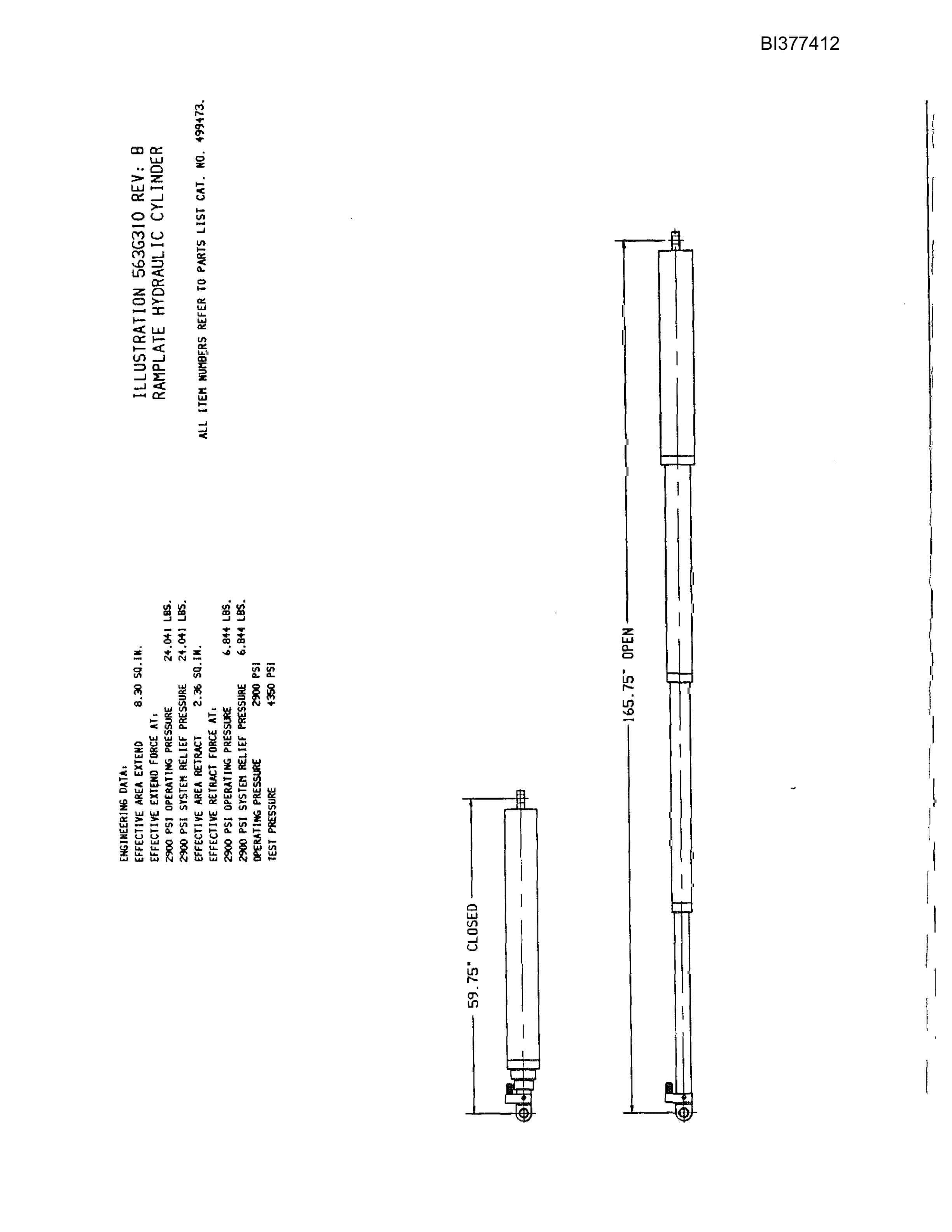 Bucyrus 4120 Diesel Ramcar Parts Catalog BI377412-4