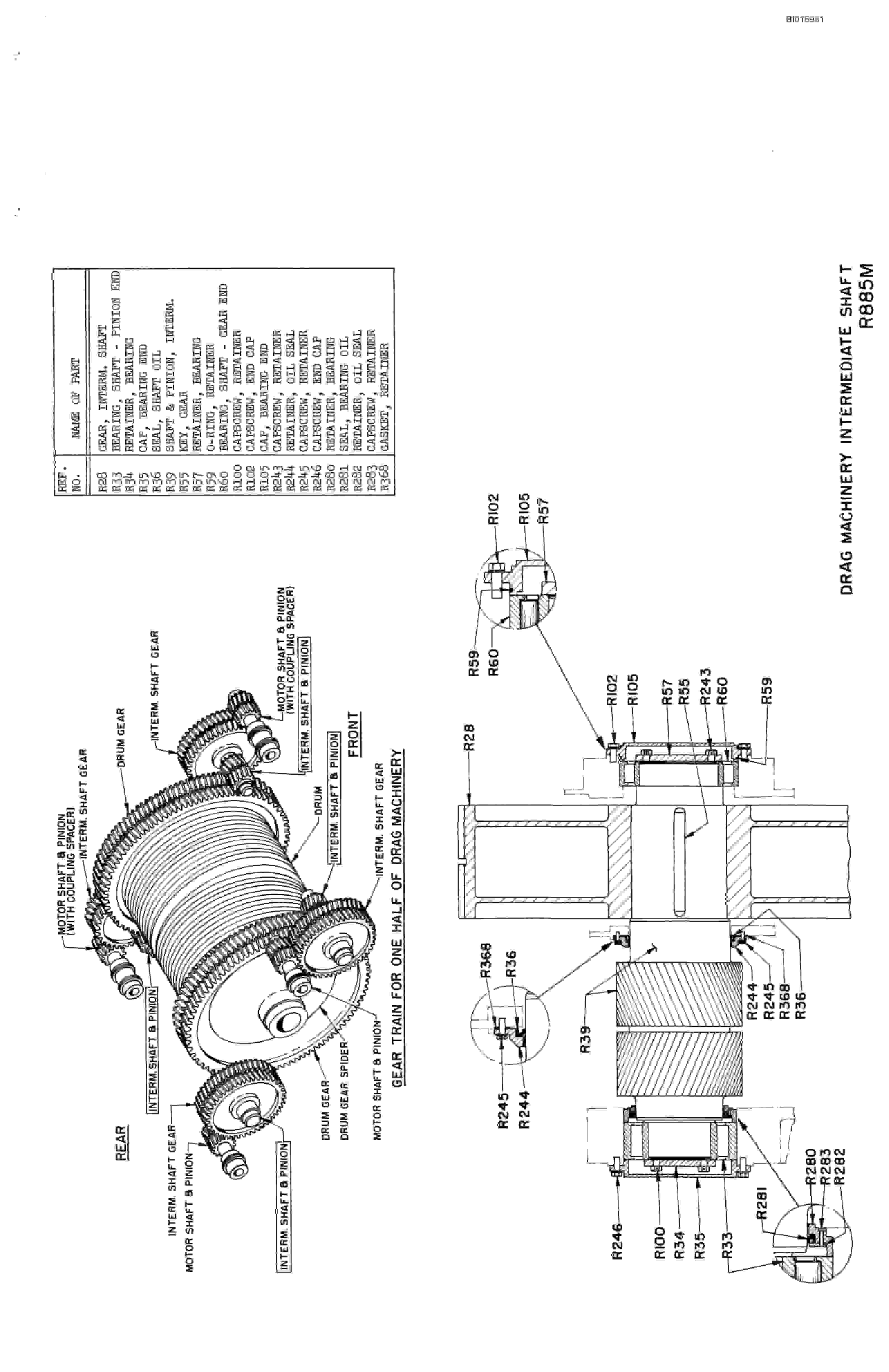 Bucyrus 4250-W Walking Dragline Parts Catalog BI015981-4