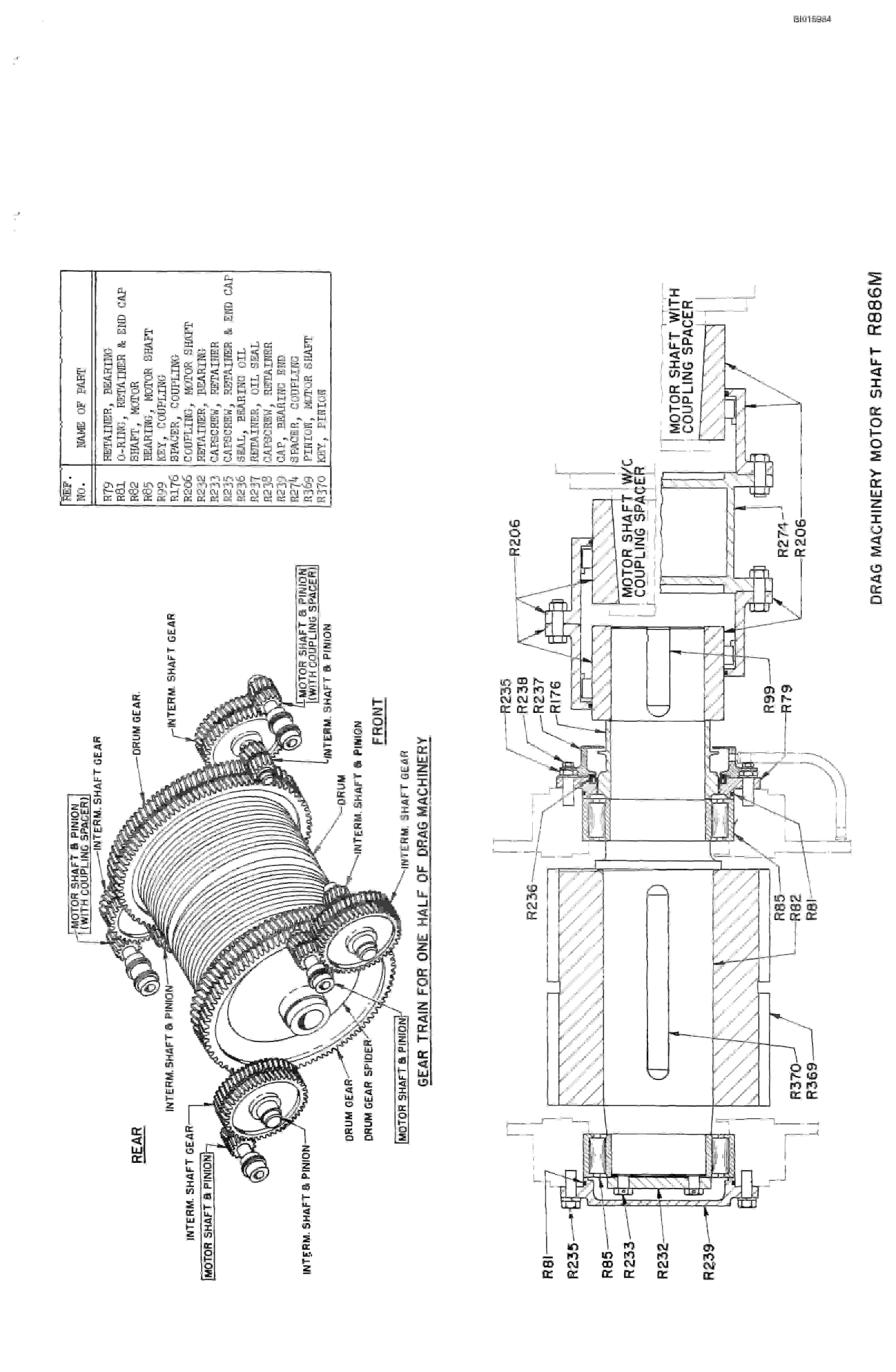 Bucyrus 4250-W Walking Dragline Parts Catalog BI015984-4
