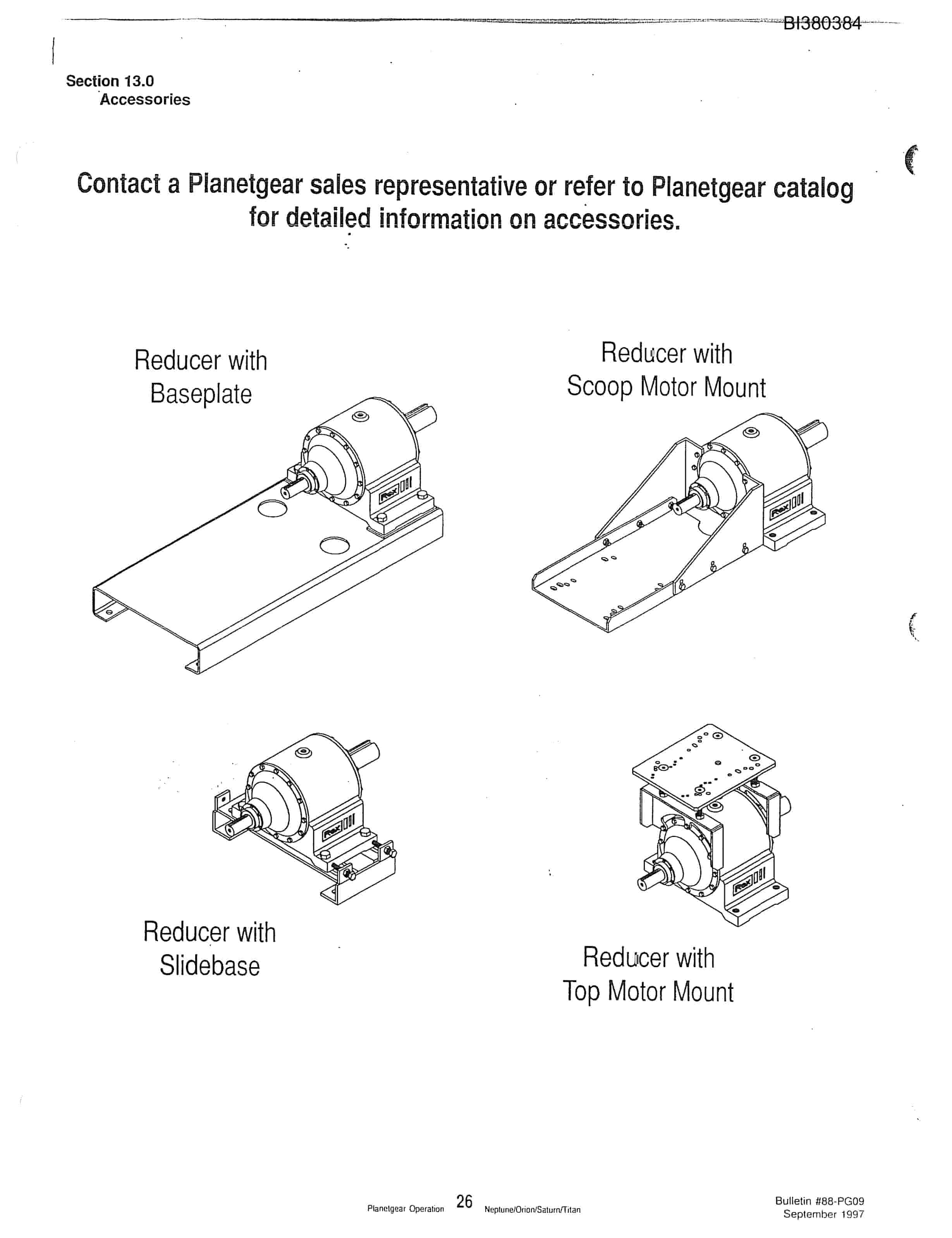 Bucyrus 42in SDC 150HP Drive, Impact Tailpiece Parts Catalog BI380384-4