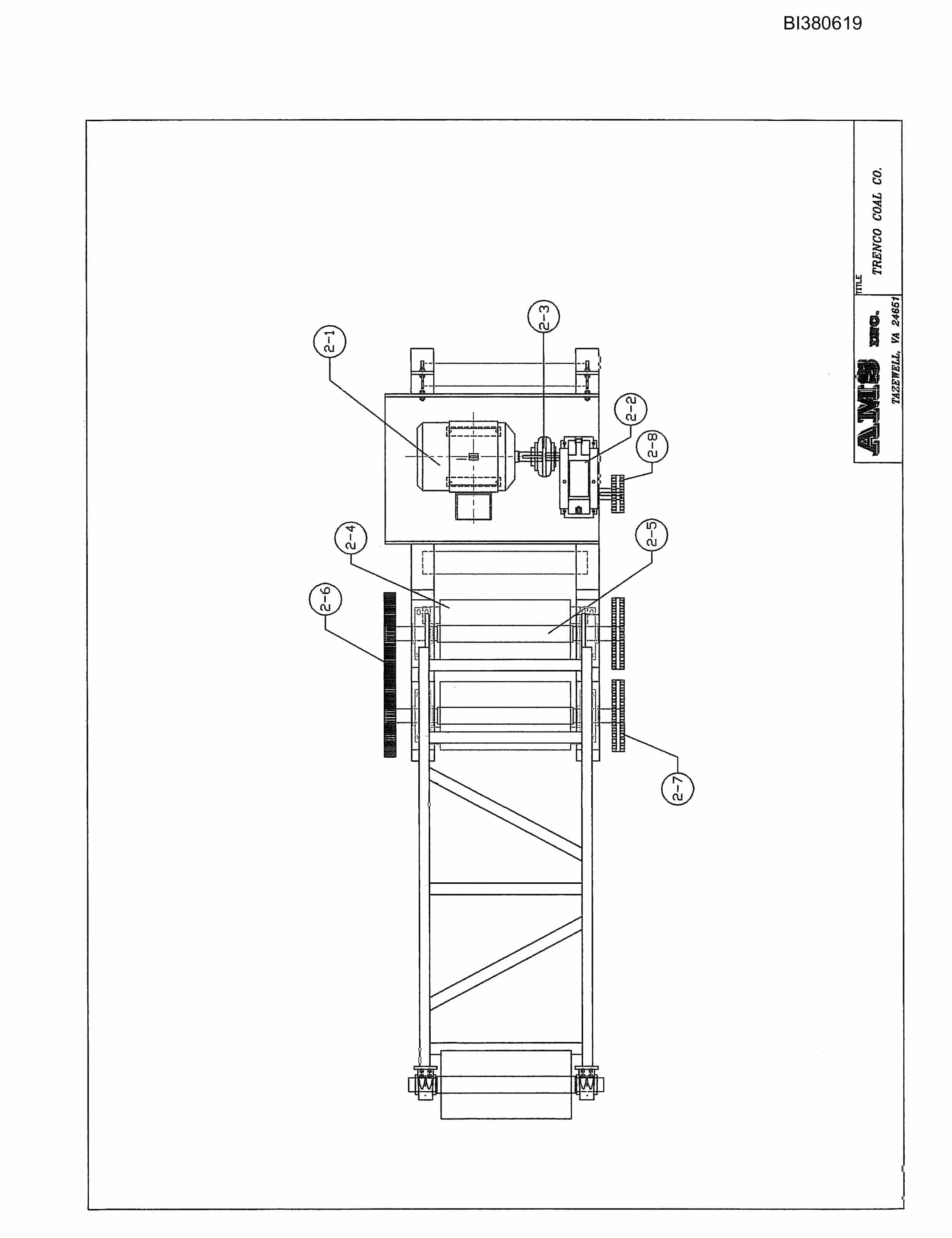 Bucyrus 42in Single Drive Parts Catalog BI380619-2