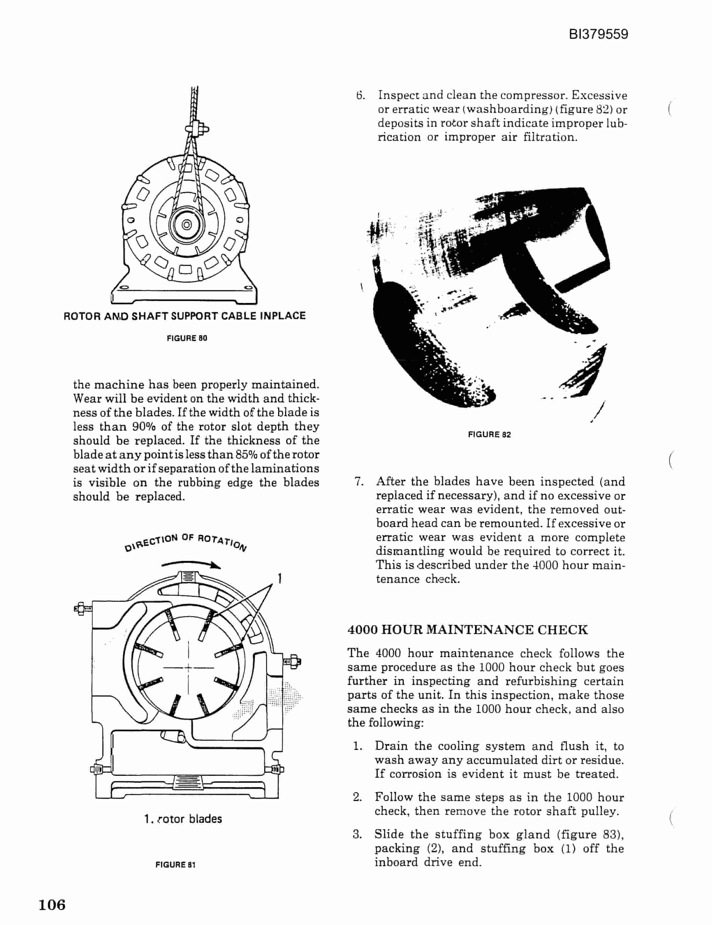Bucyrus 45-R Blast Hole Drill Mechanical Maintenance Manual BI379559-2