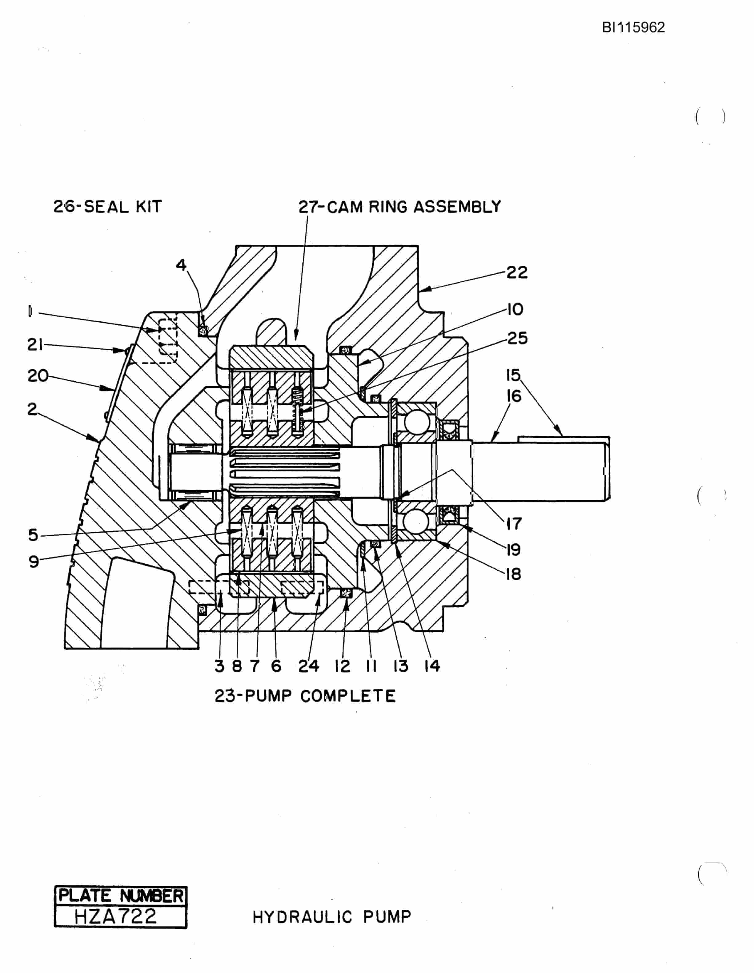 Bucyrus 45-R Drill Technical Manual BI115962-2