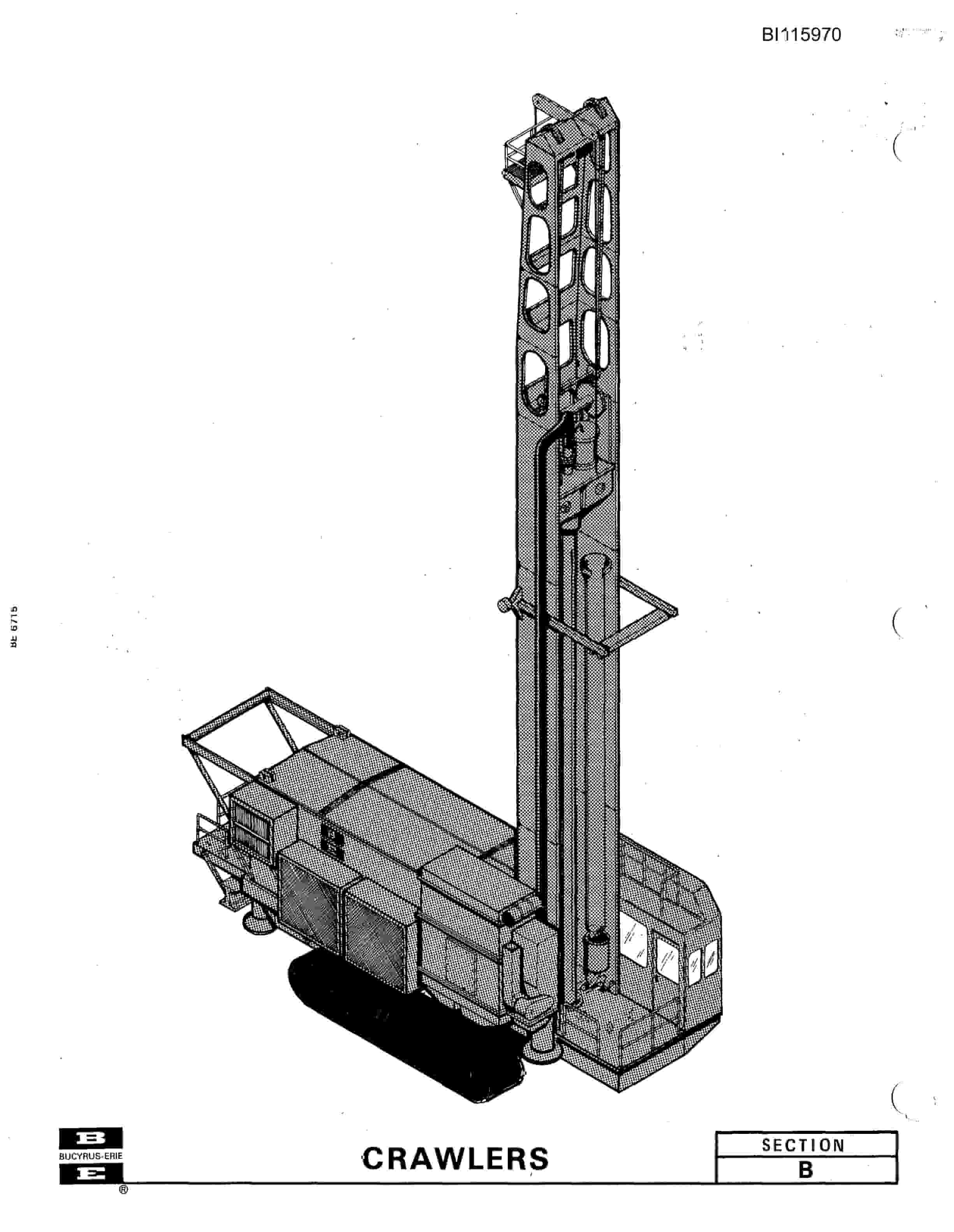 Bucyrus 45-R Drill Technical Manual BI115970-2