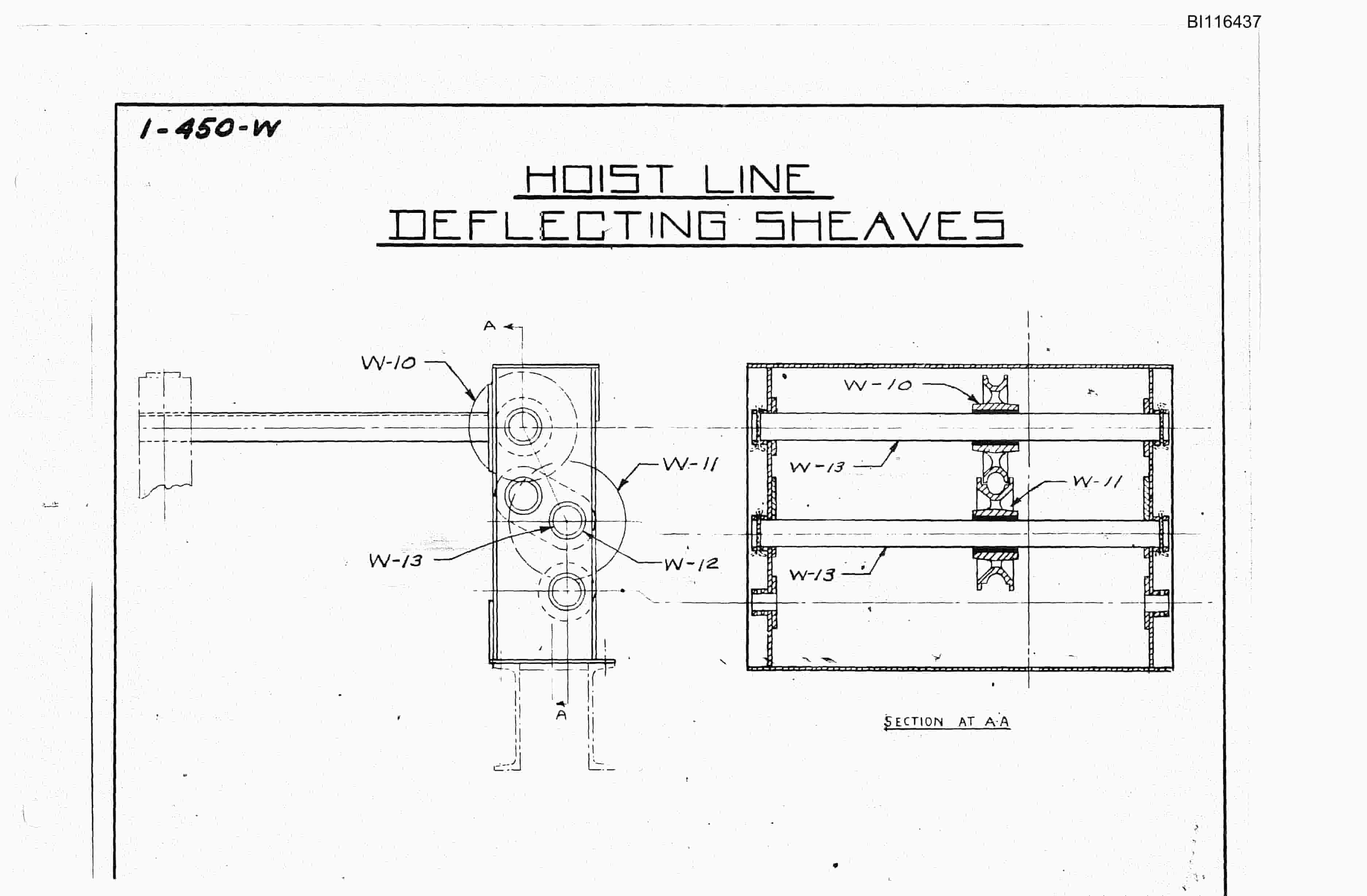 Bucyrus 450W Walking Excavator Parts Catalog BI116437-4