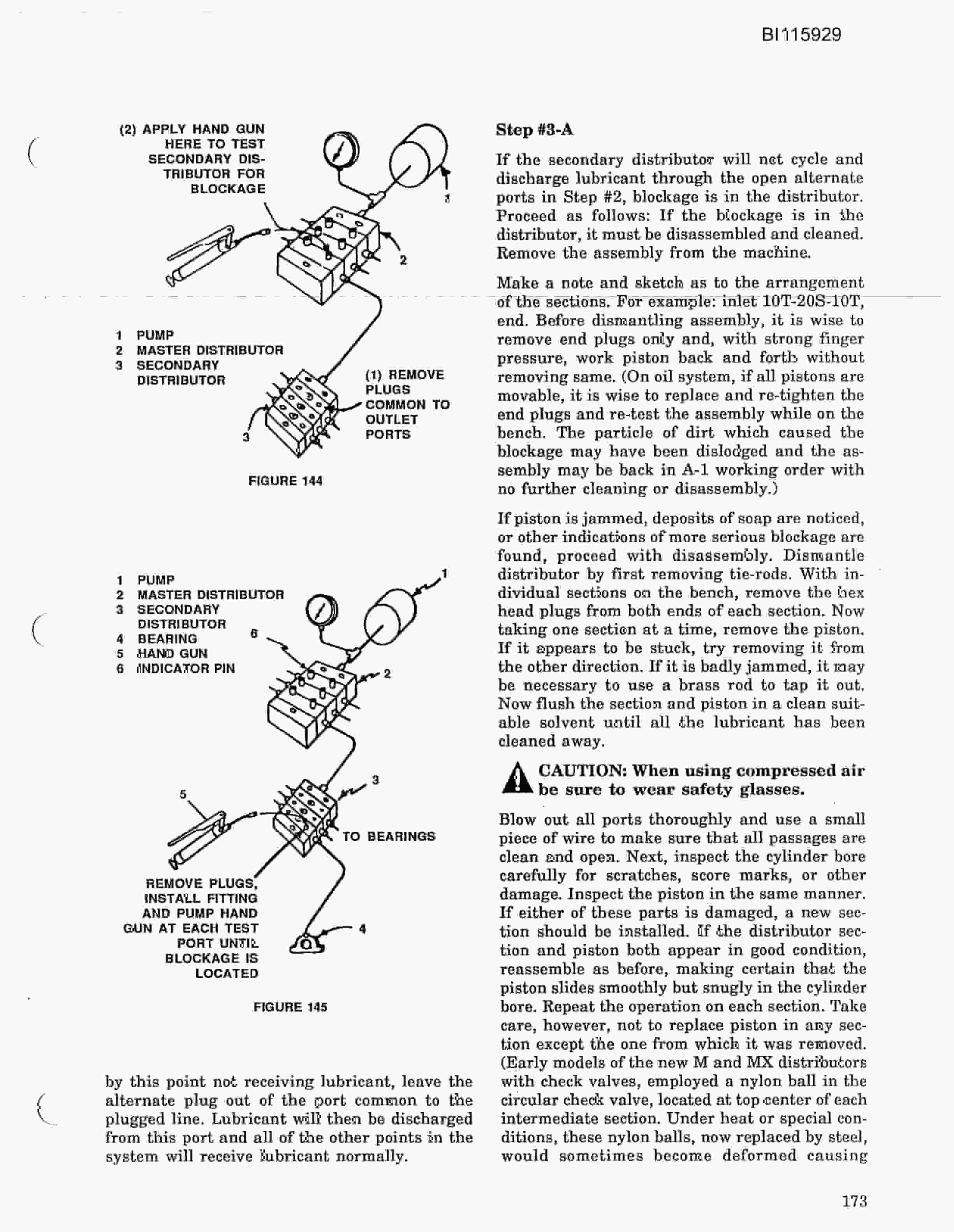 Bucyrus 45R, 47R Blast Hole Drill Technical Manual BI115929-4