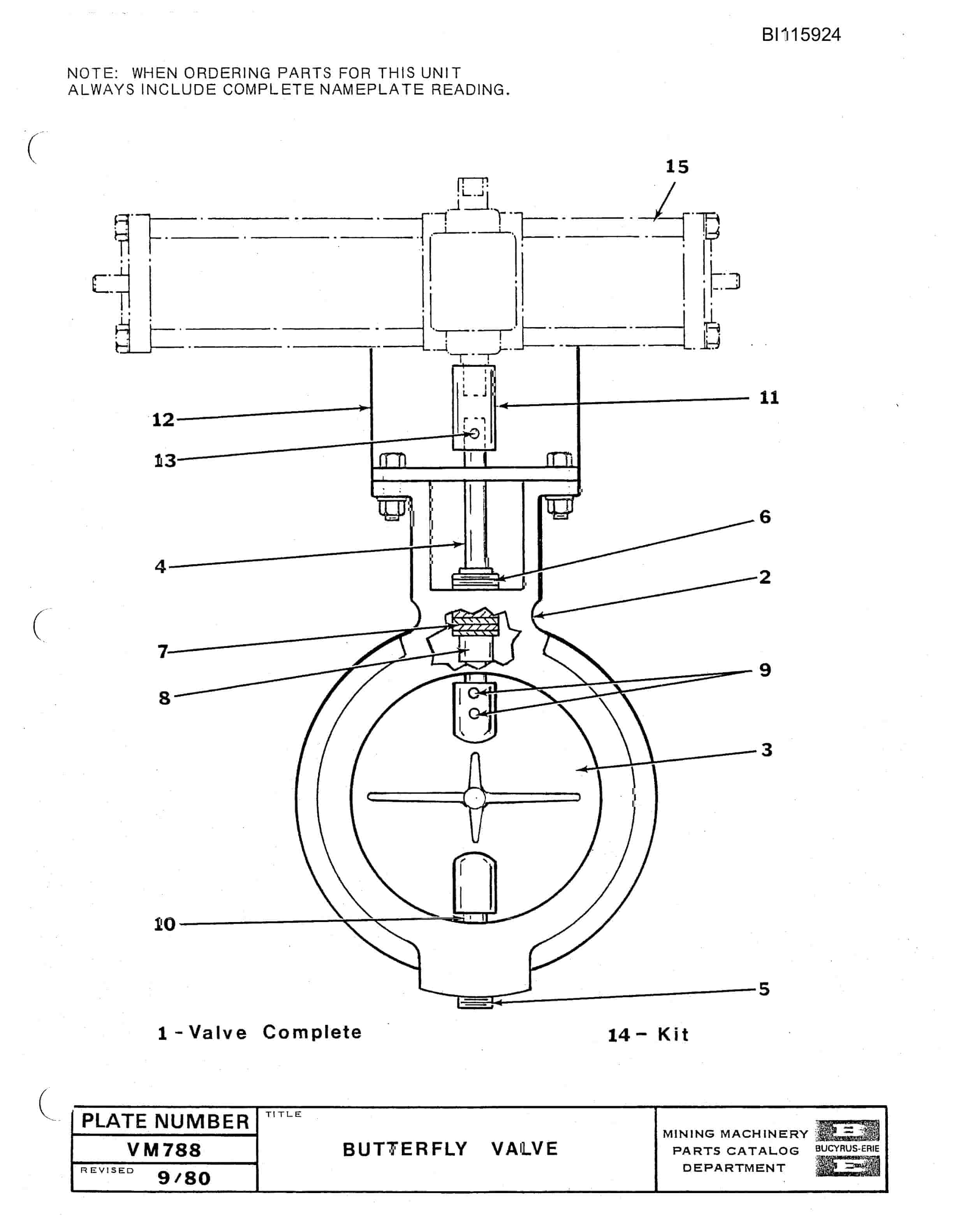 Bucyrus 45R Drill Technical Manual BI115924-2