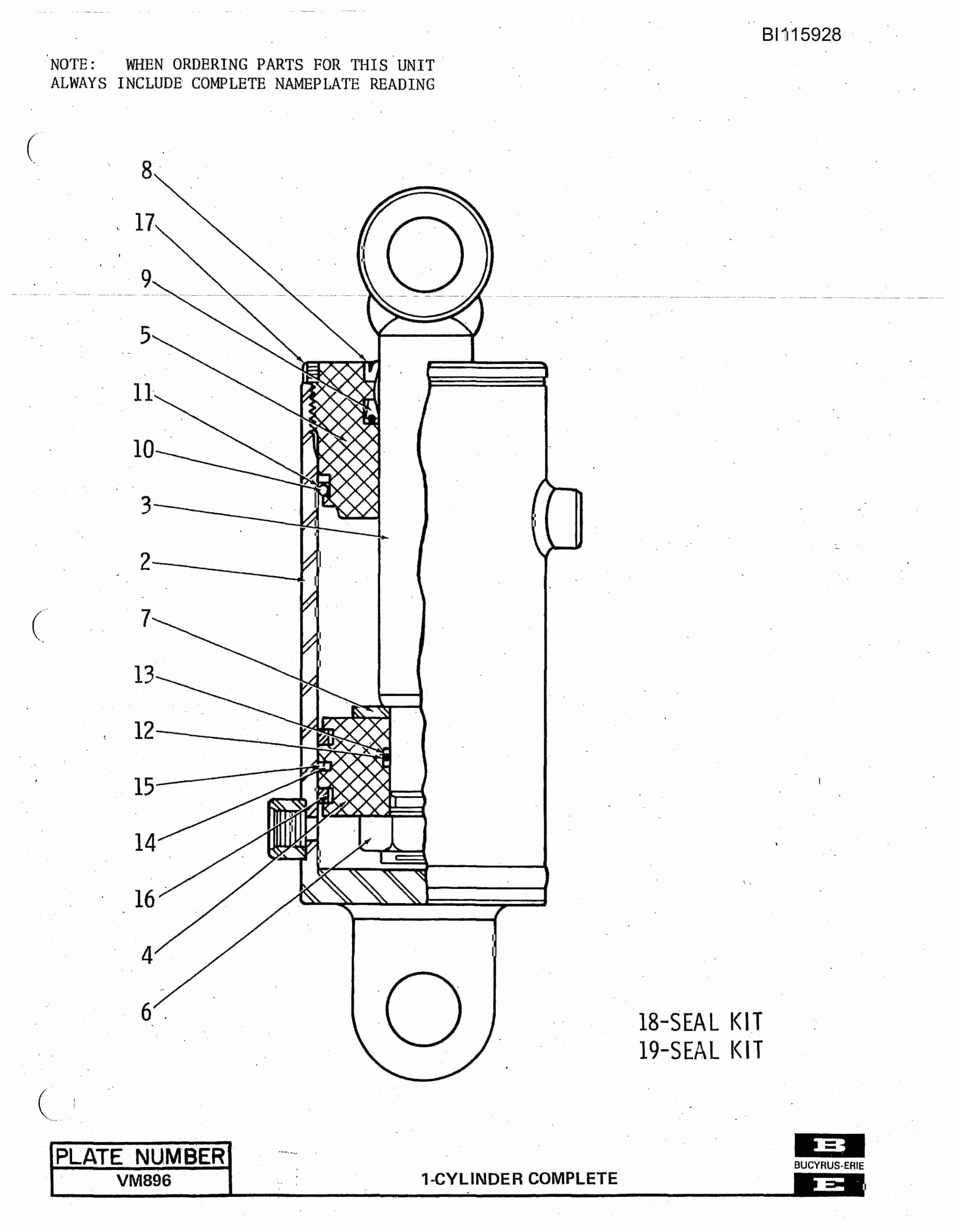 Bucyrus 47R Drill Technical Manual BI115928-2