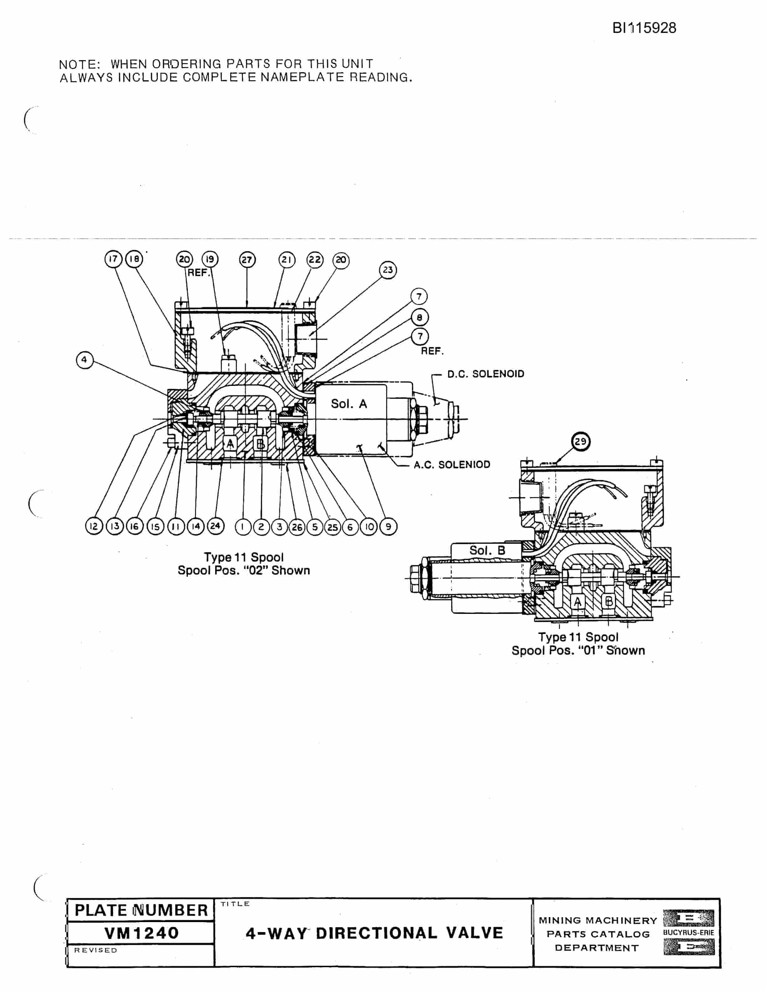 Bucyrus 47R Drill Technical Manual BI115928-5