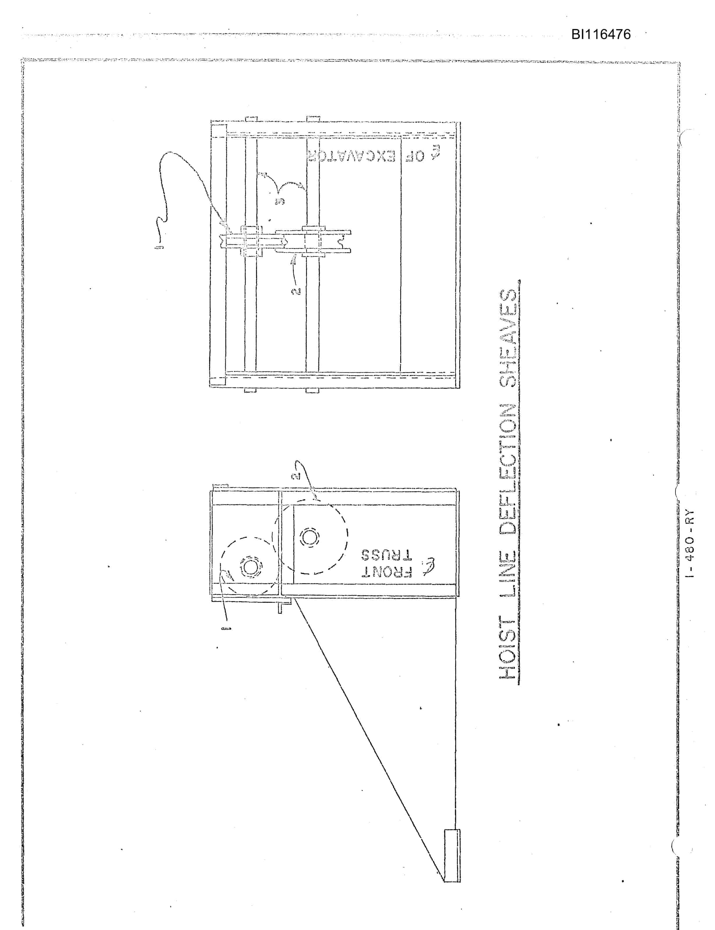Bucyrus 480-W Walking Dragline Parts Catalog BI116476-4