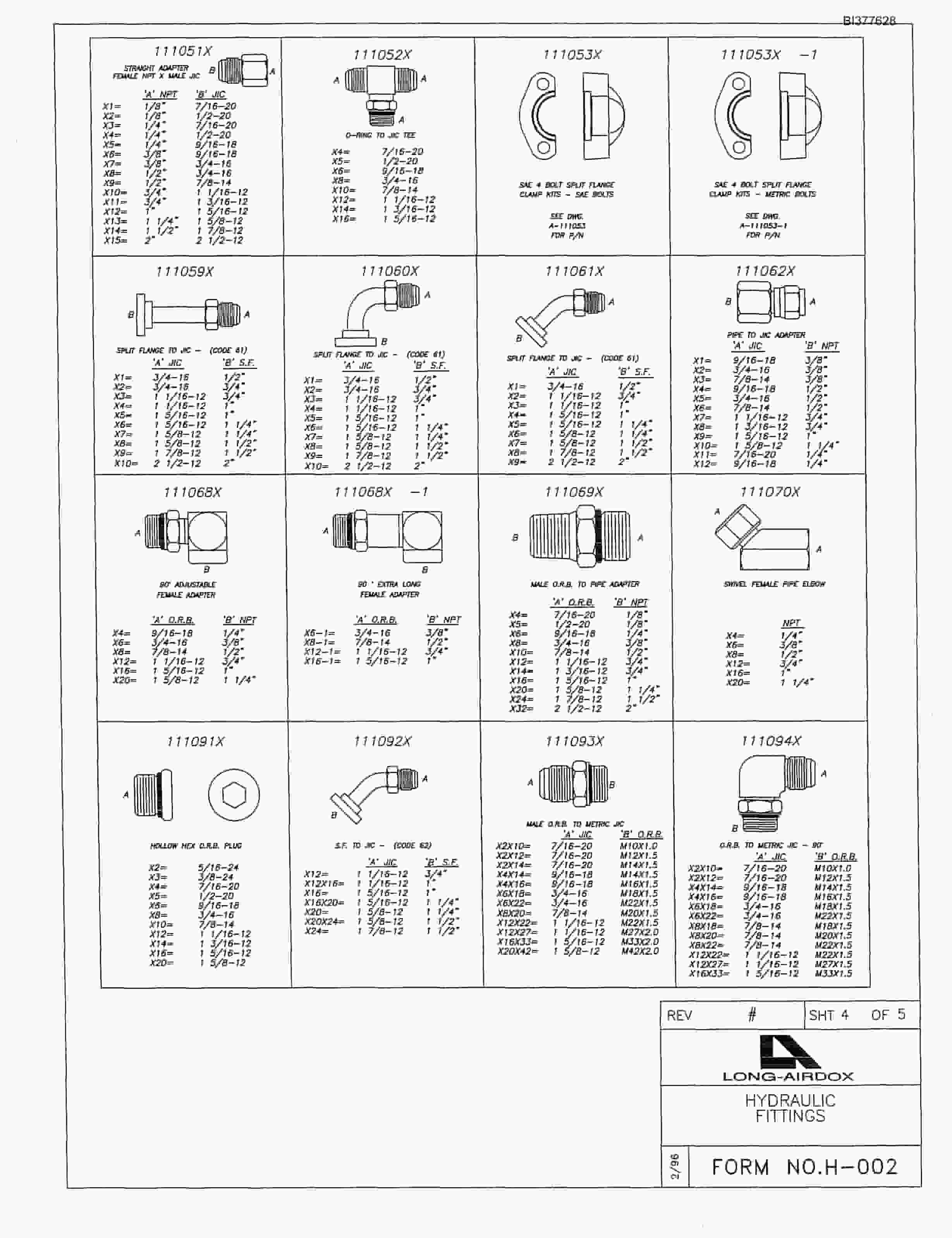 Bucyrus 488-2199R Un-A-Trac Parts Catalog BI377628-4