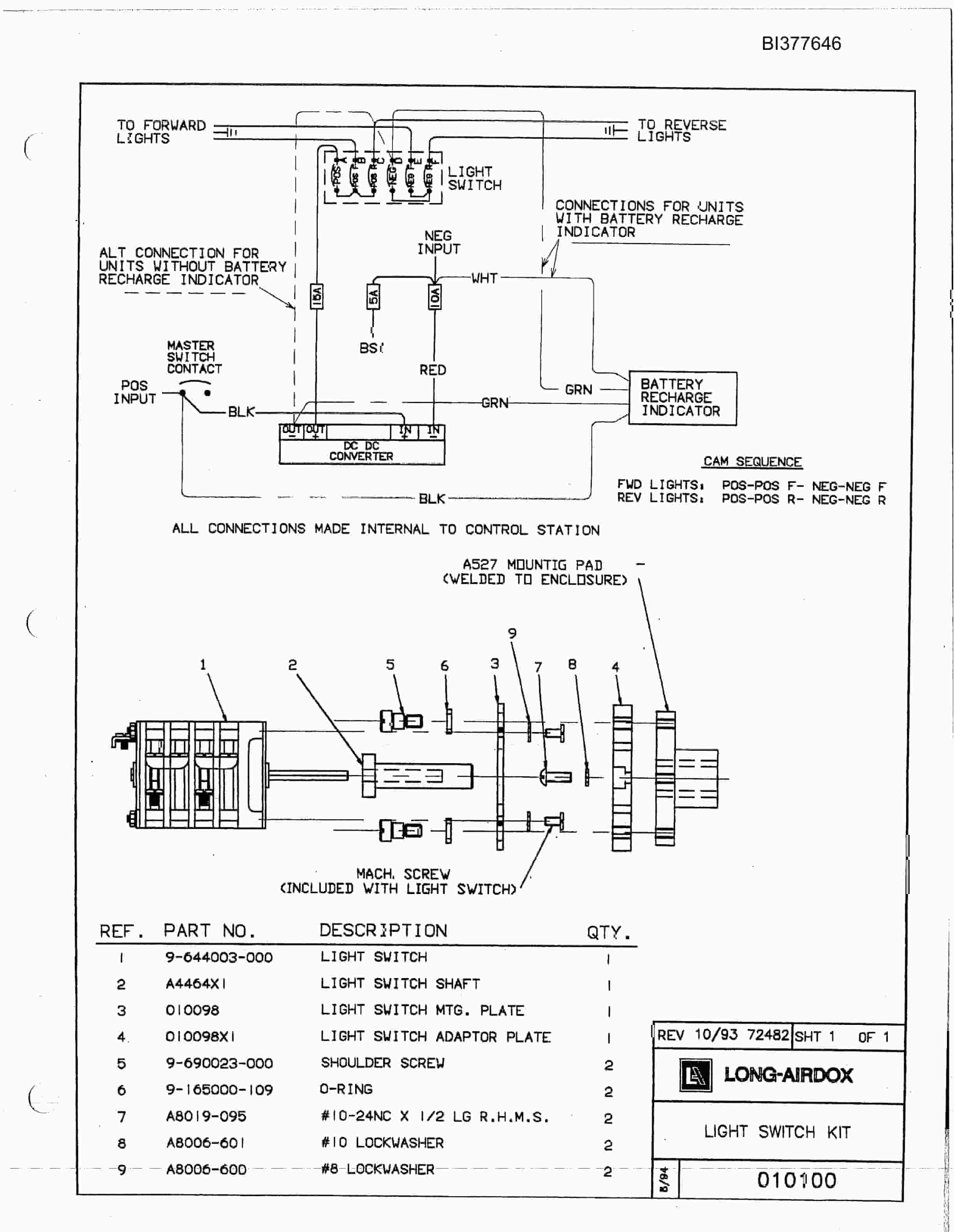 Bucyrus 488-2293 Un-A-Trac Parts Catalog BI377646-3