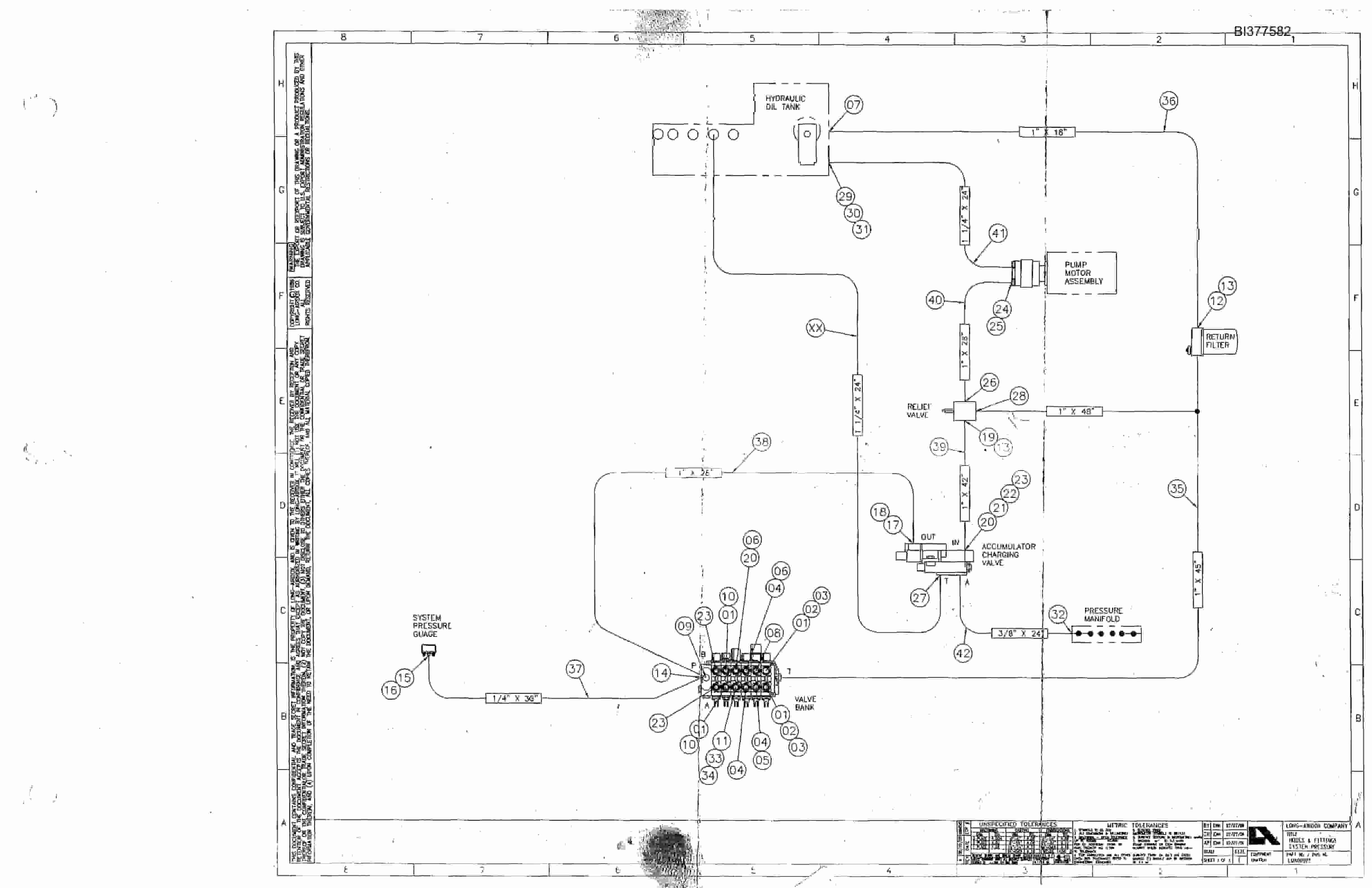 Bucyrus 488-2417 Un-A-Trac Parts Catalog BI377582-5