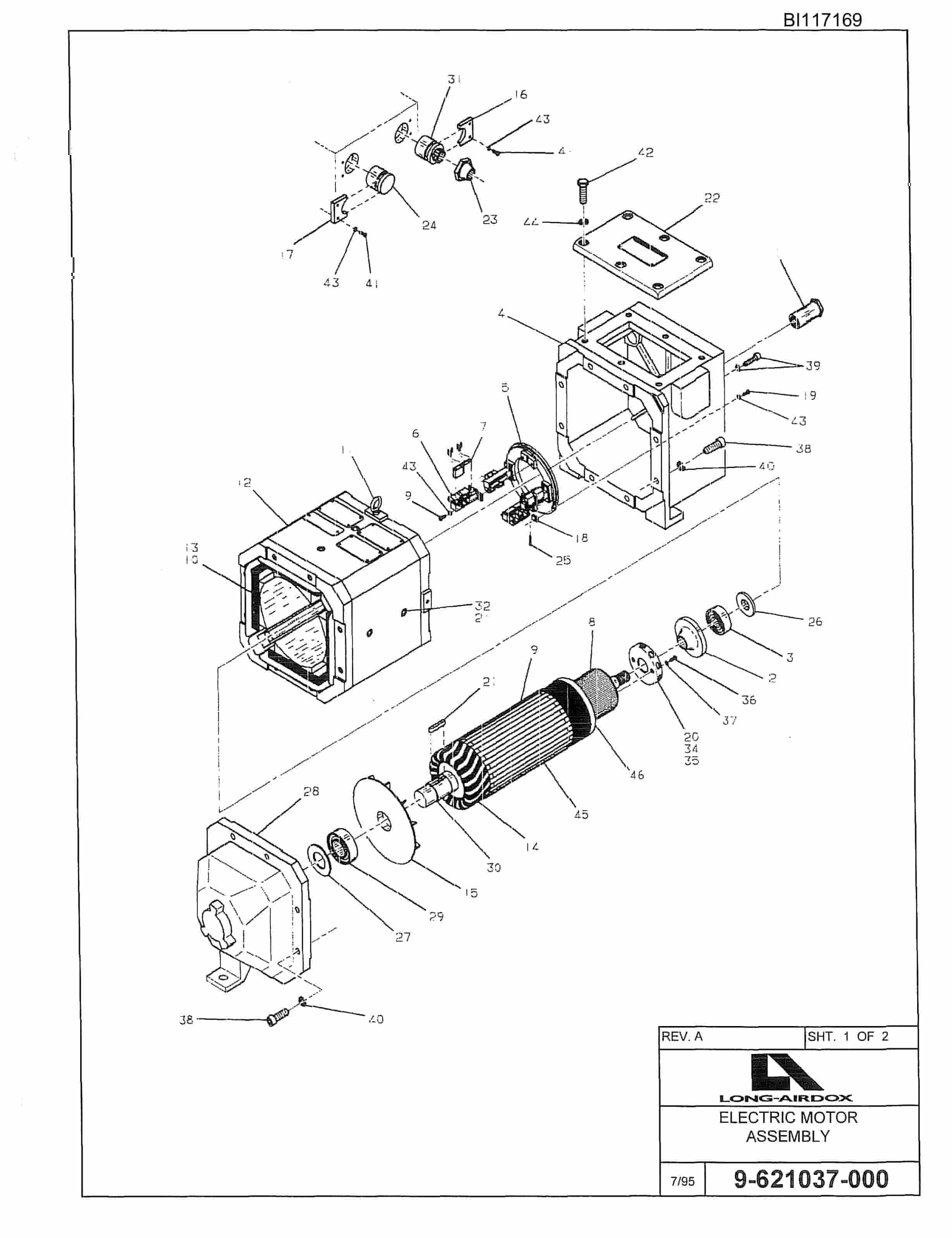 Bucyrus 488-2442 Parts Manual BI117169-3