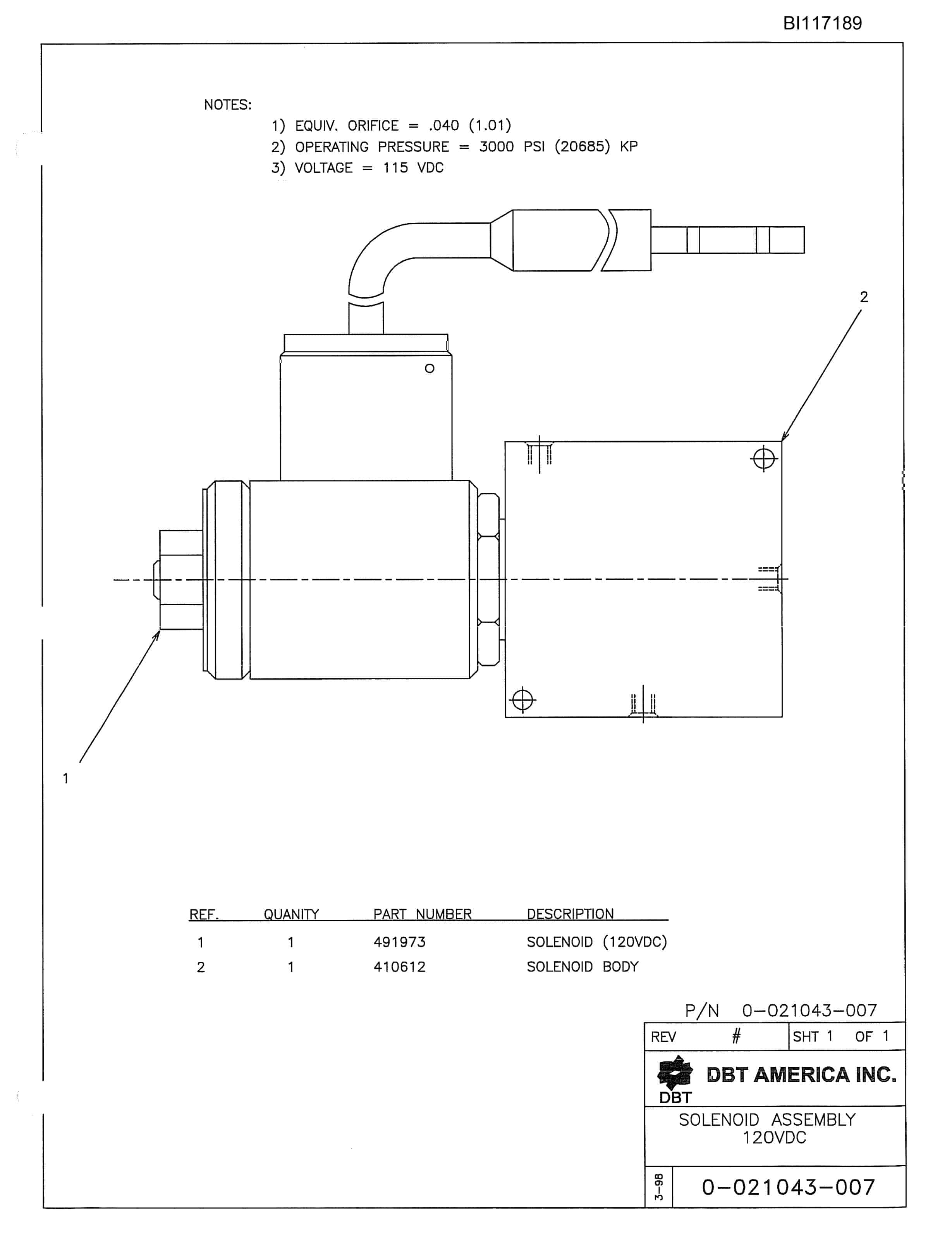 Bucyrus 488-2471 Parts Catalog BI117189-5