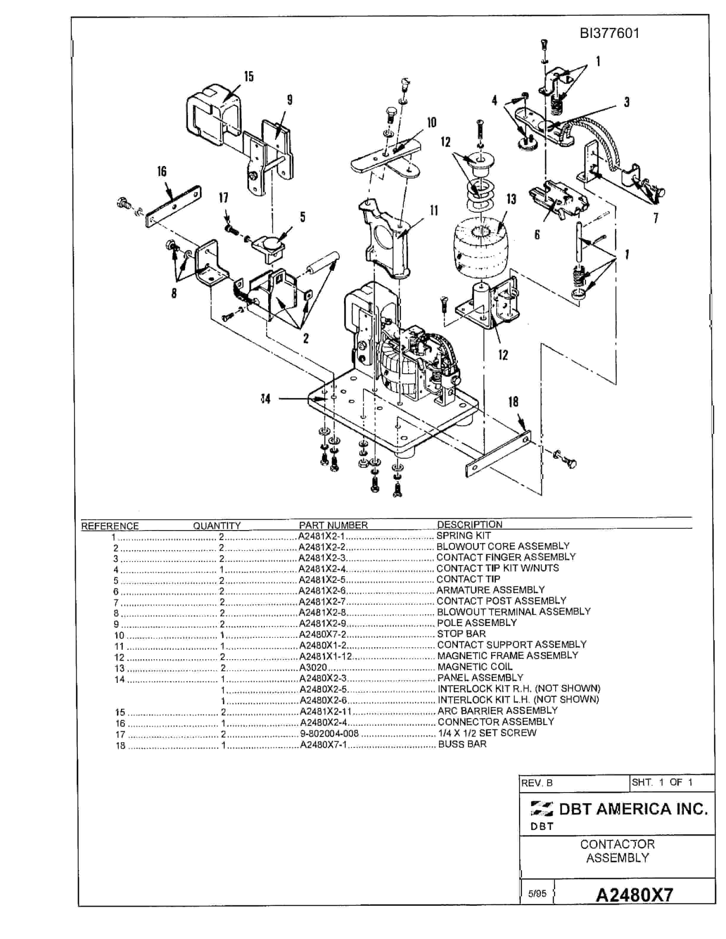 Bucyrus 488-2478 Un-A-Trac Parts Catalog BI377601-2