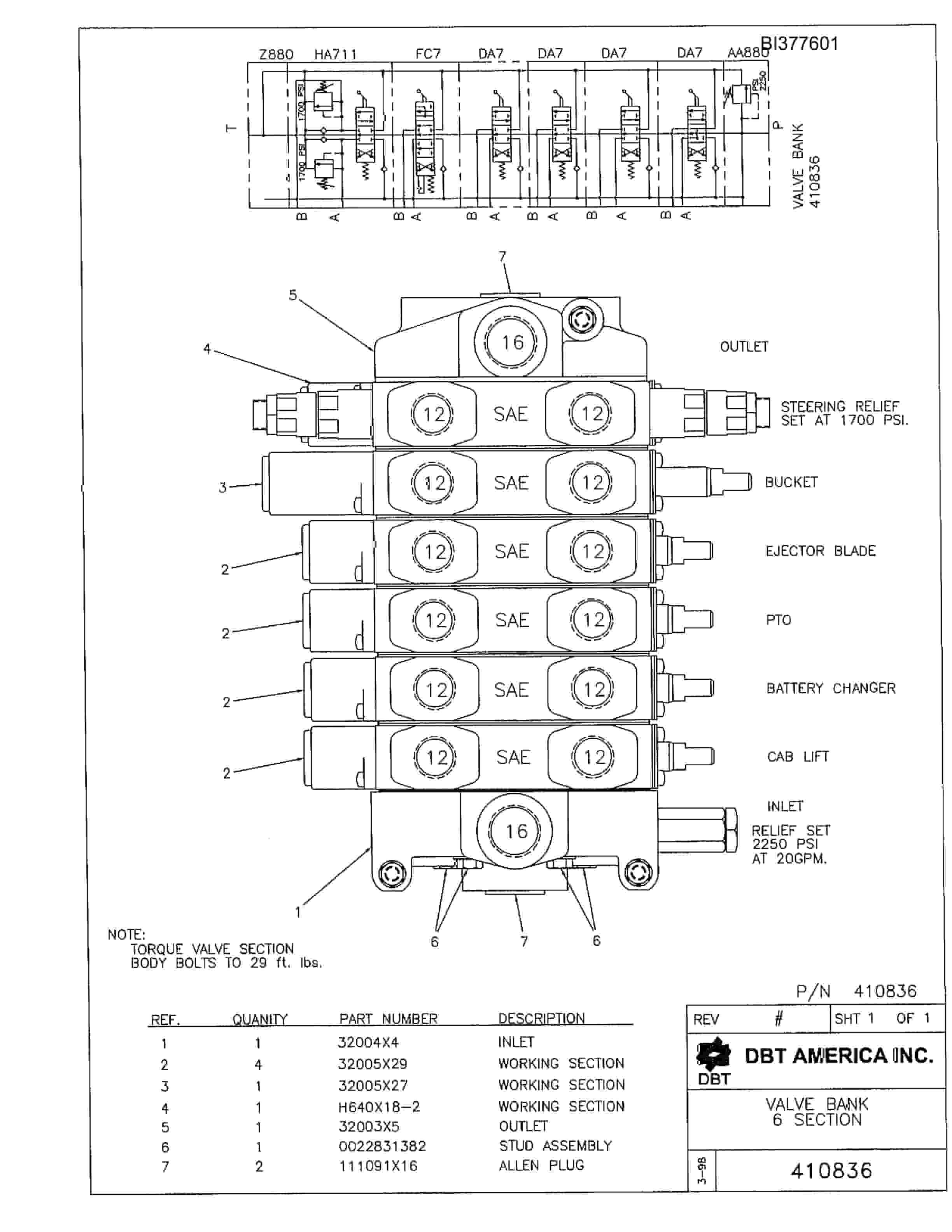 Bucyrus 488-2478 Un-A-Trac Parts Catalog BI377601-4