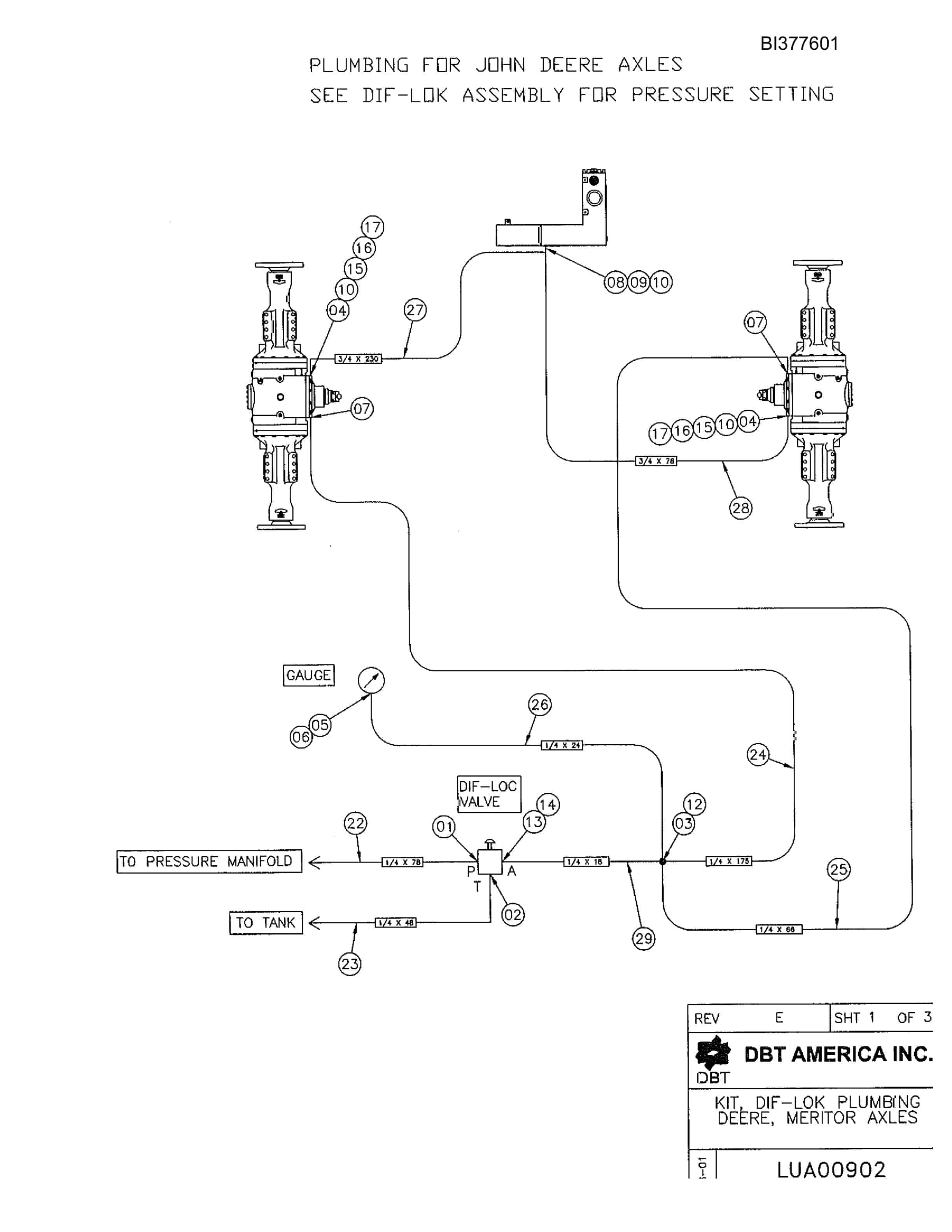 Bucyrus 488-2478 Un-A-Trac Parts Catalog BI377601-5