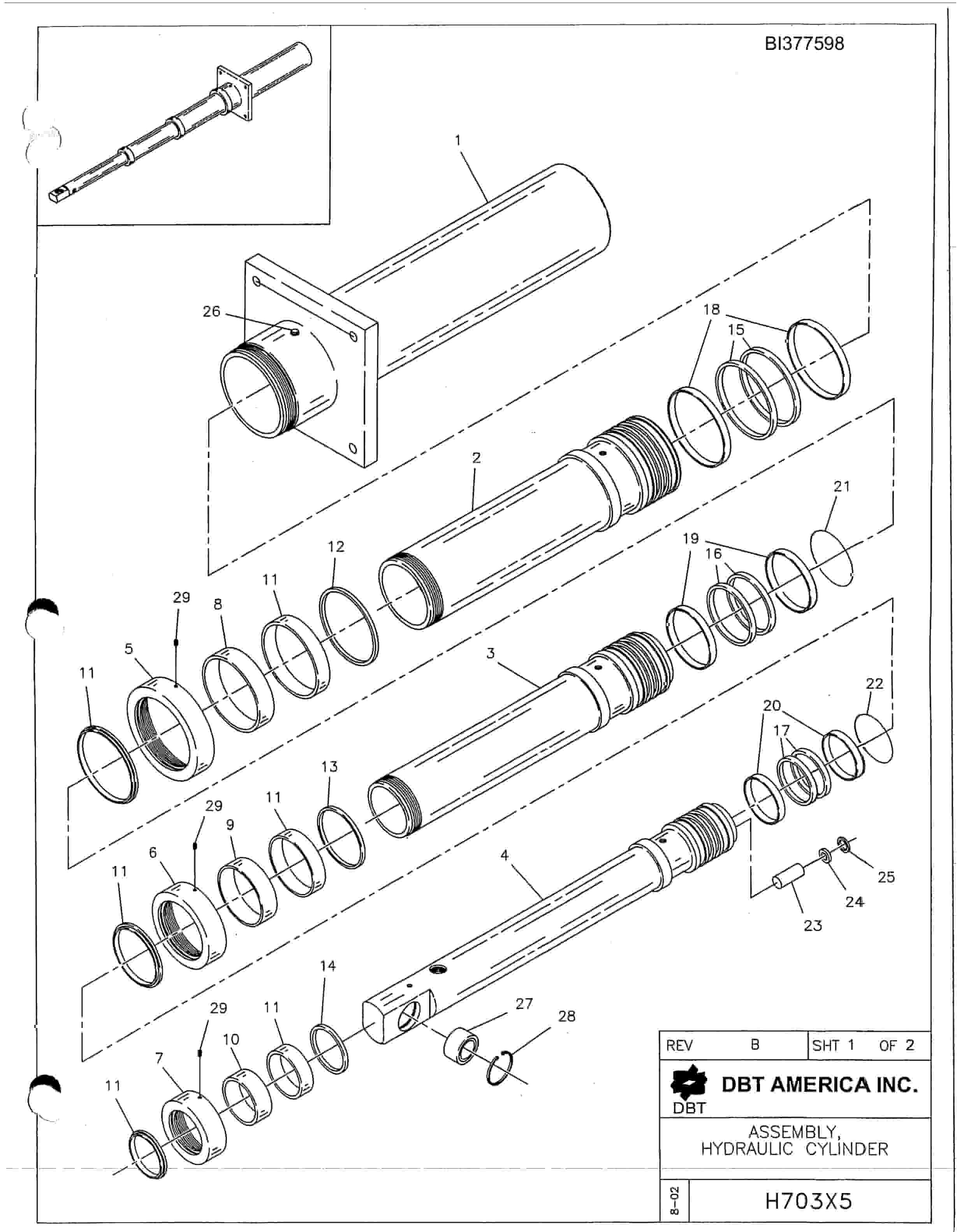 Bucyrus 488-2486 Un-A-Trac Parts Catalog BI377598-4