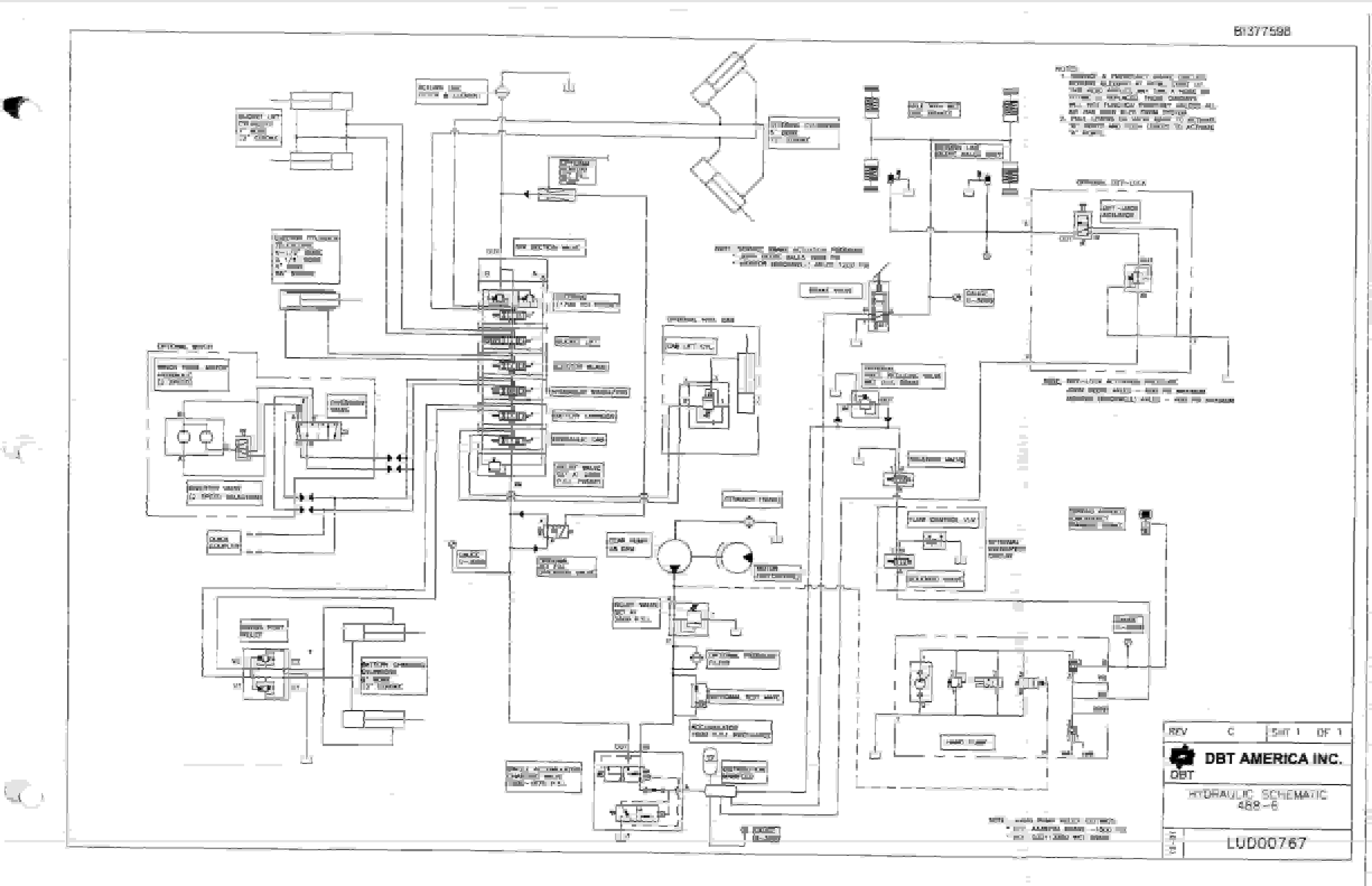 Bucyrus 488-2486 Un-A-Trac Parts Catalog BI377598-5