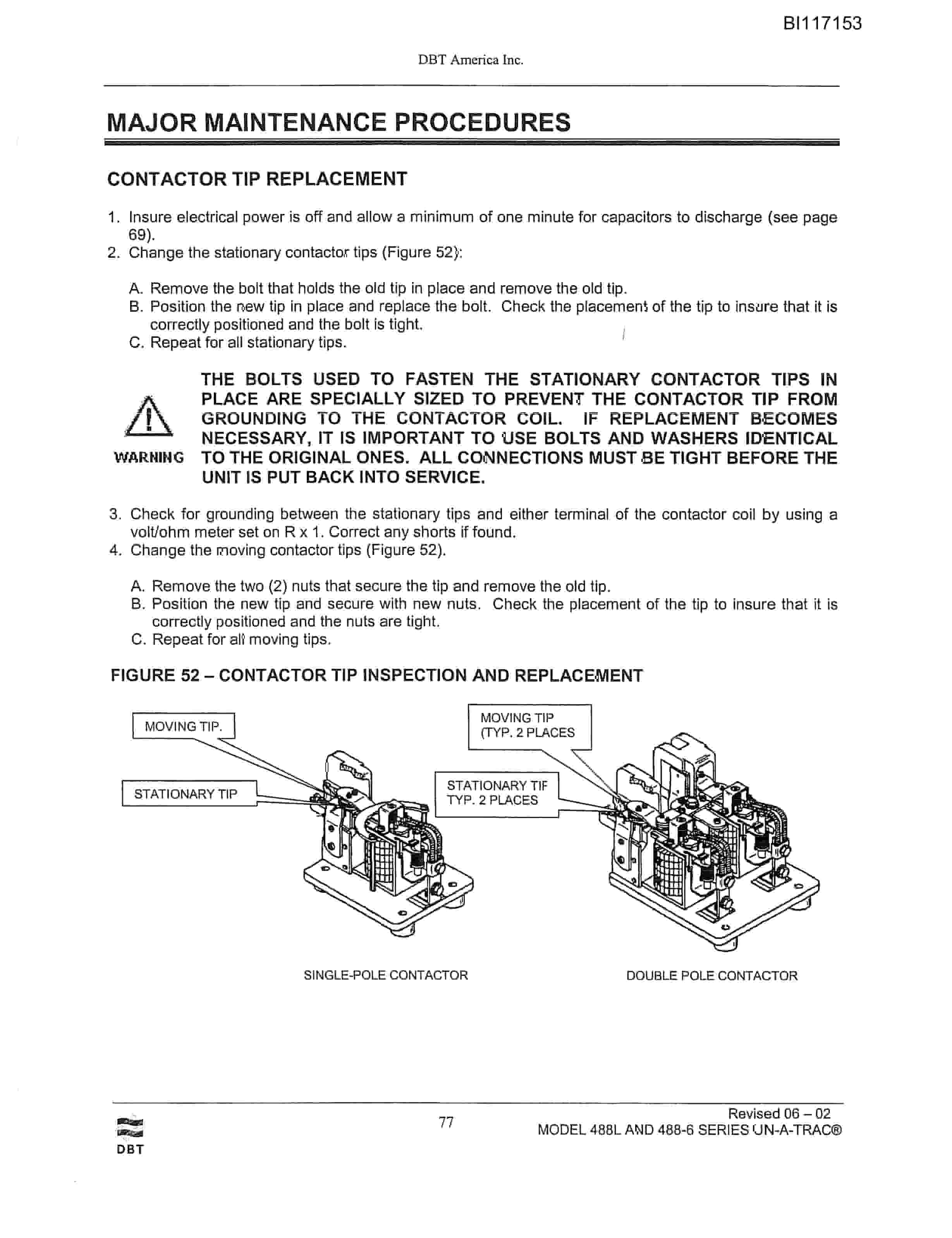 Bucyrus 488-2495 Parts Catalog BI117153-4