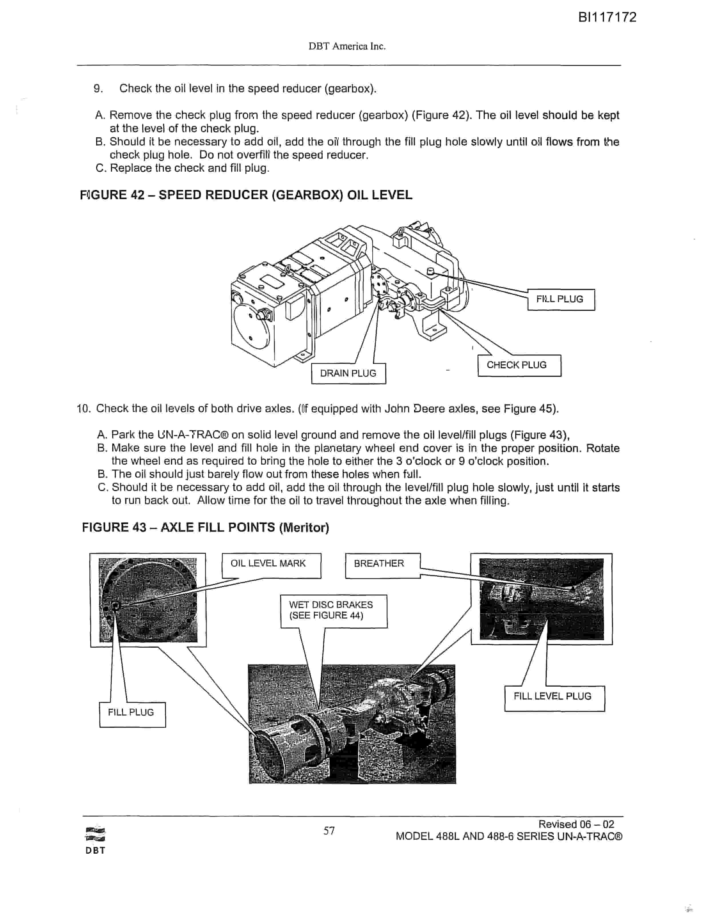 Bucyrus 488-2496 Parts Catalog BI117172-4
