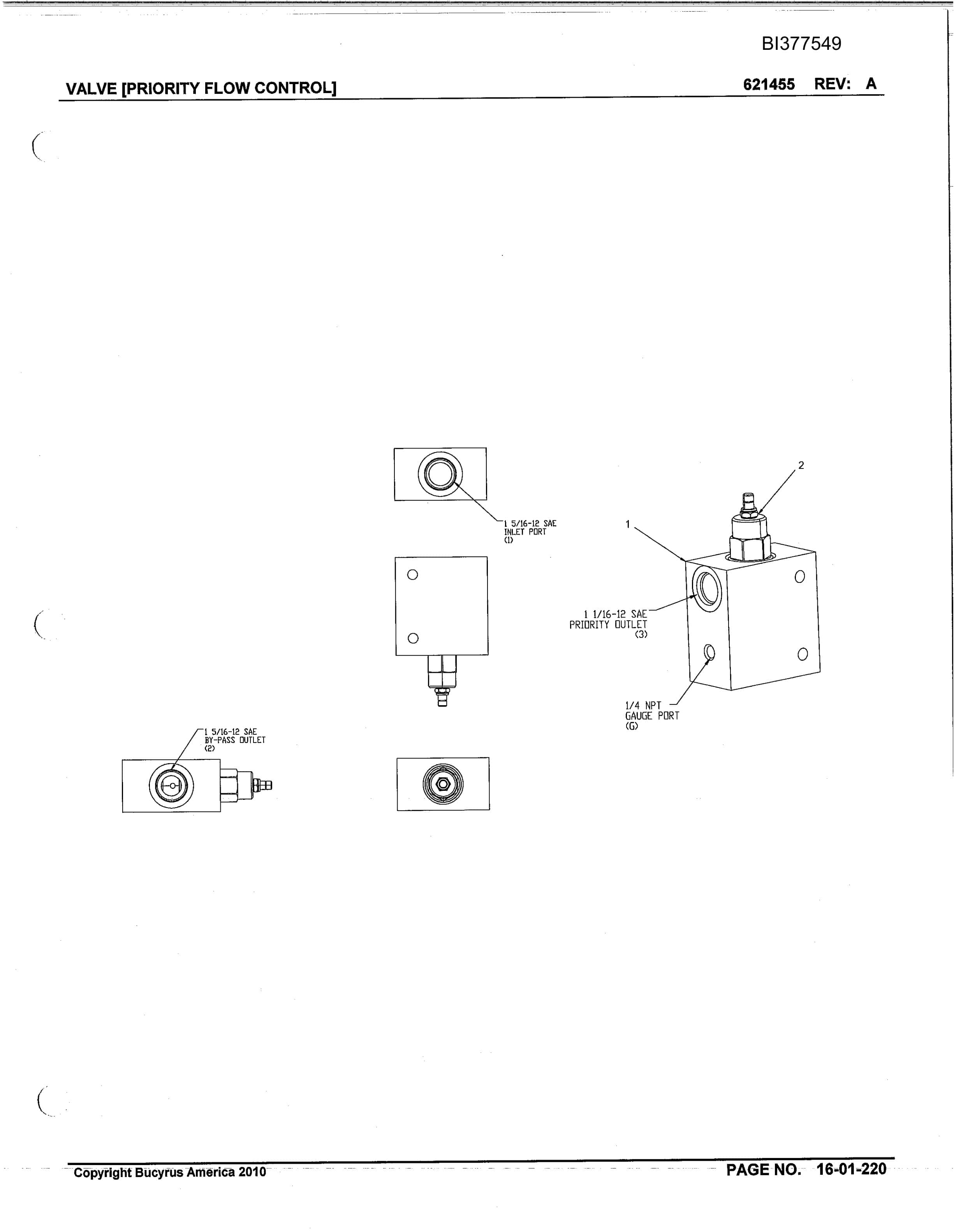 Bucyrus 488-2848 Un-A-Trac Parts Catalog BI377549-4