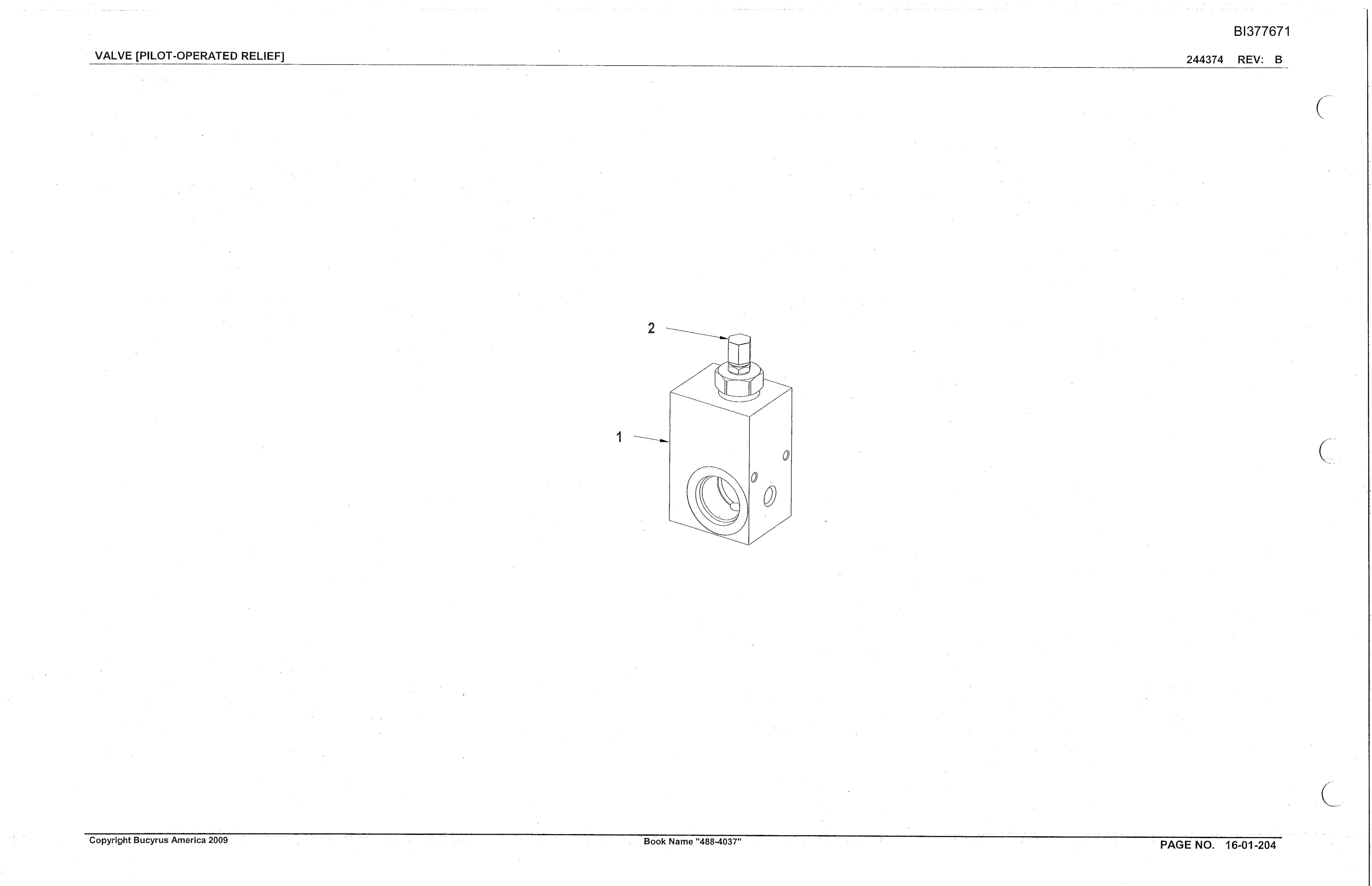 Bucyrus 488-4037 Un-A-Trac Parts Catalog BI377671-3
