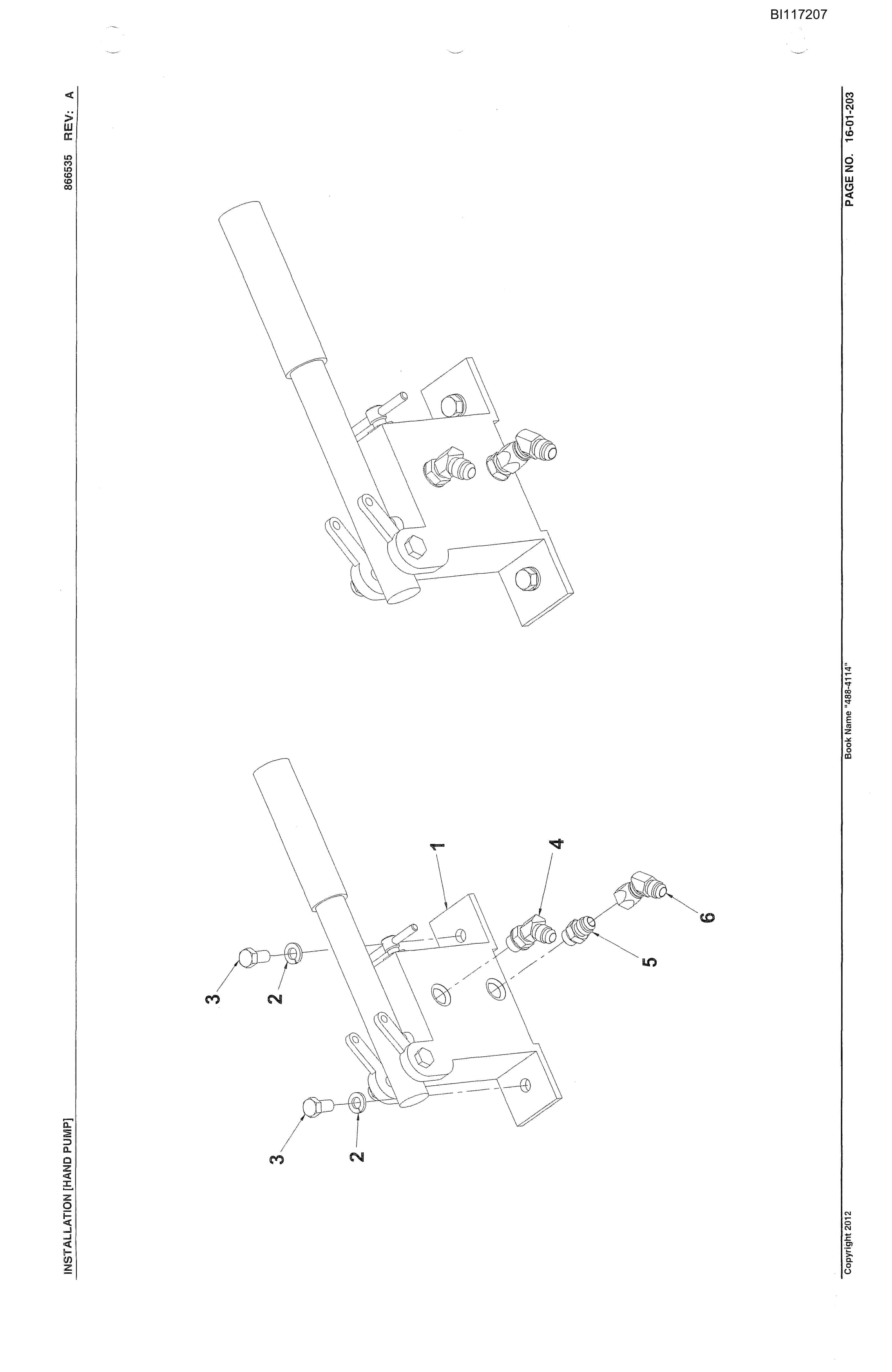 Bucyrus 488-4114 Parts Catalog BI117207-3