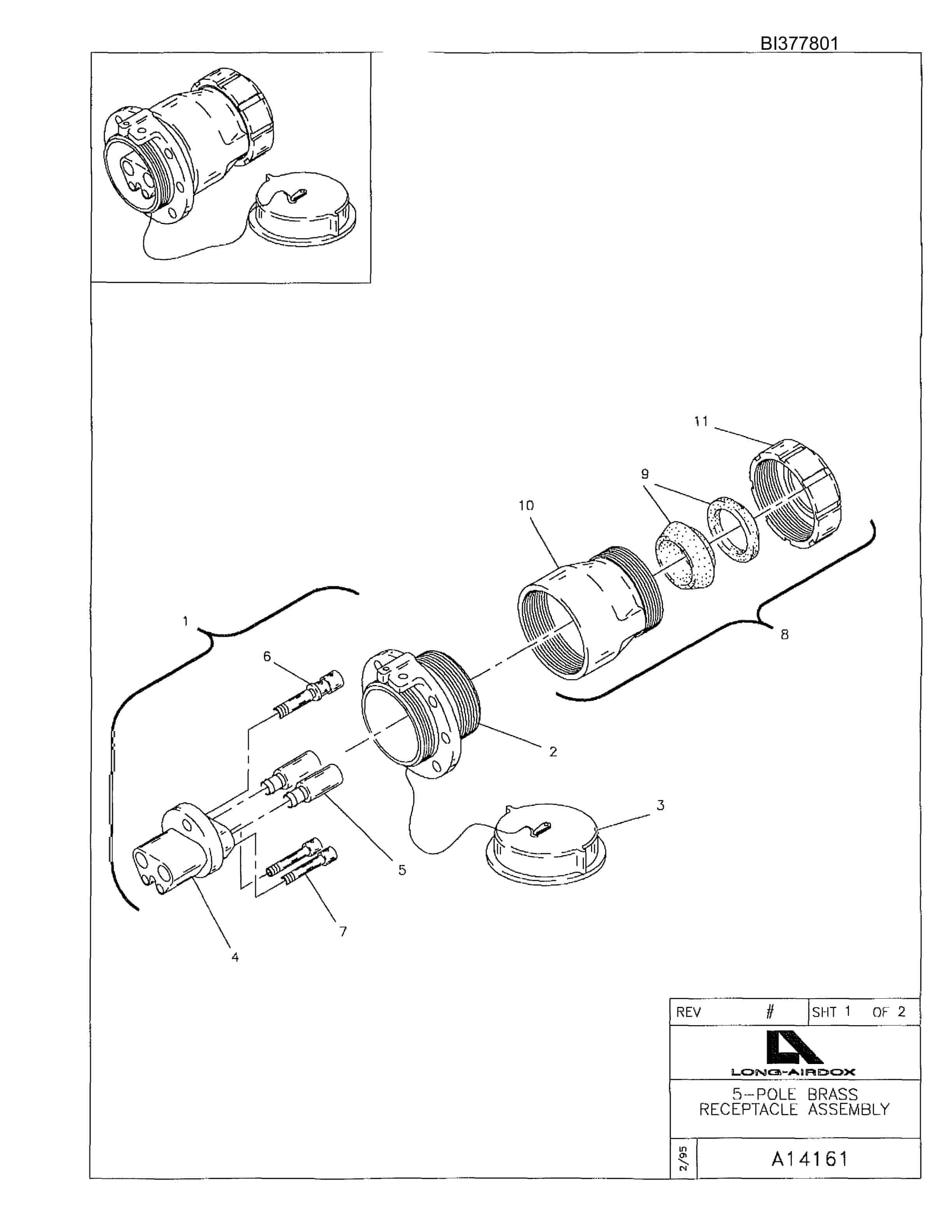 Bucyrus 488-6-2341 Omnitrac Parts Catalog BI377801-3